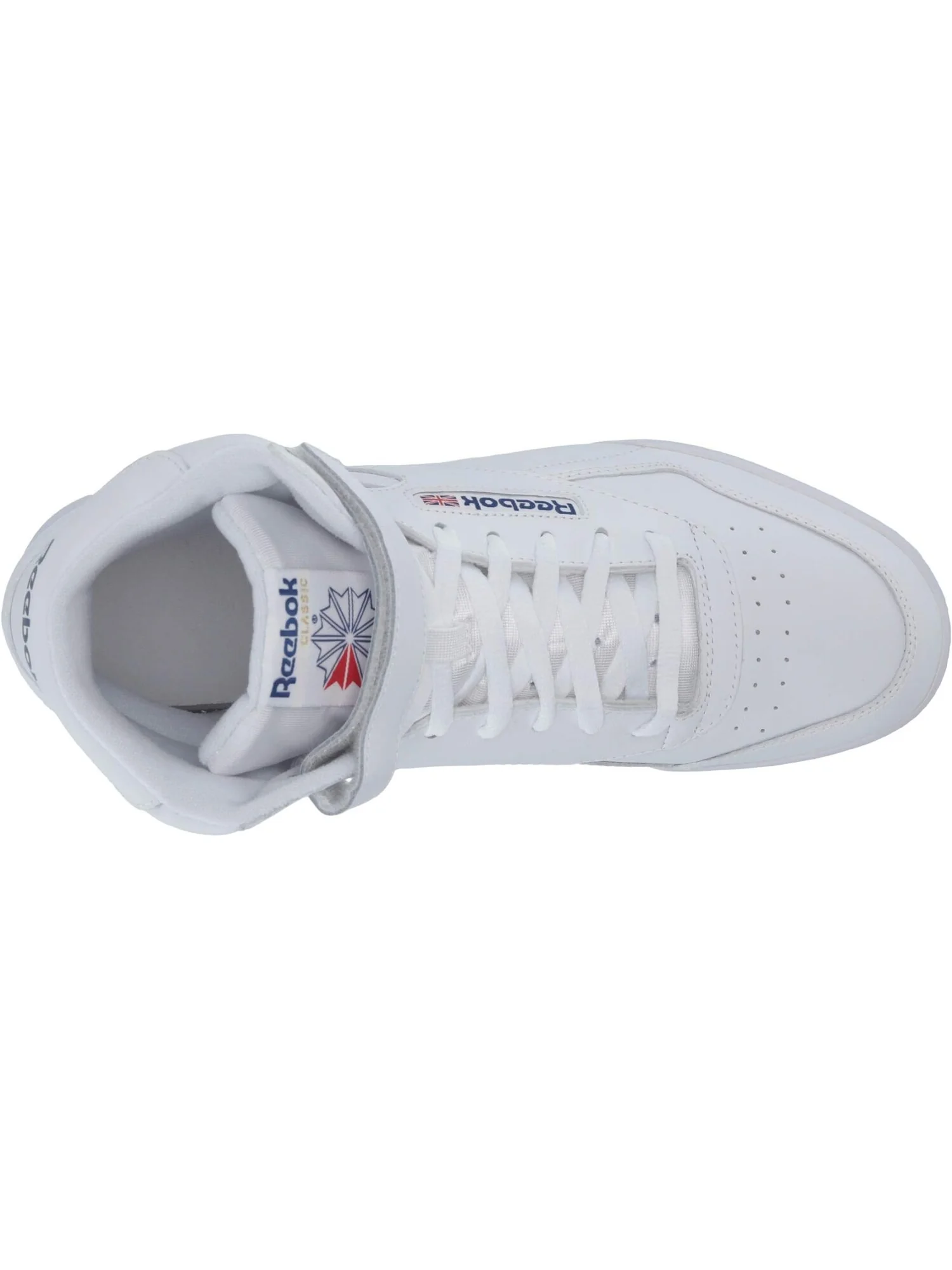 Кроссовки Reebok Lifestyle Ex-O Fit Hi High Top — изображение 2 из 4, белый