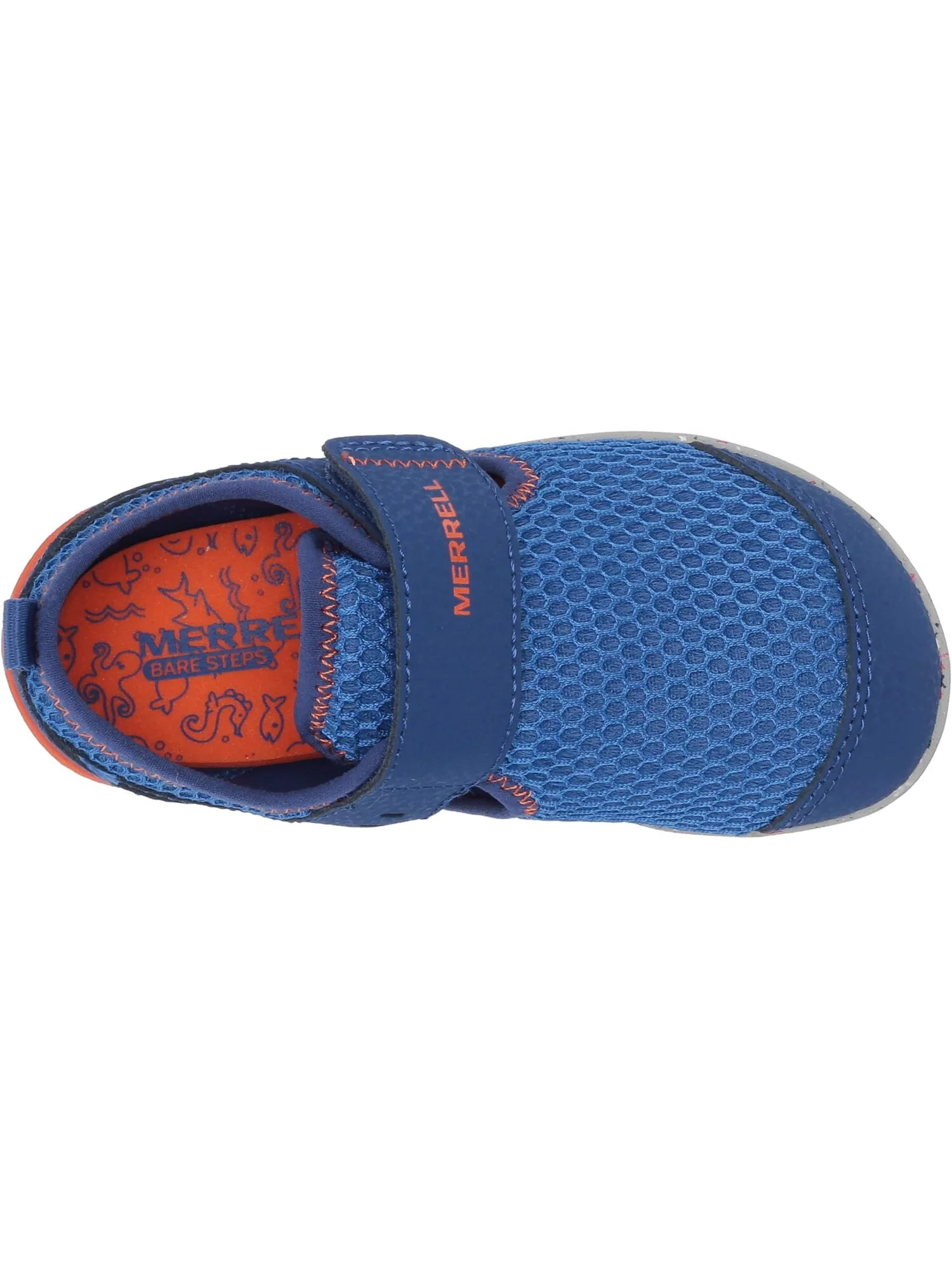 Кроссовки Bare Steps H20 Merrell — изображение 2 из 7, синий/оранжевый