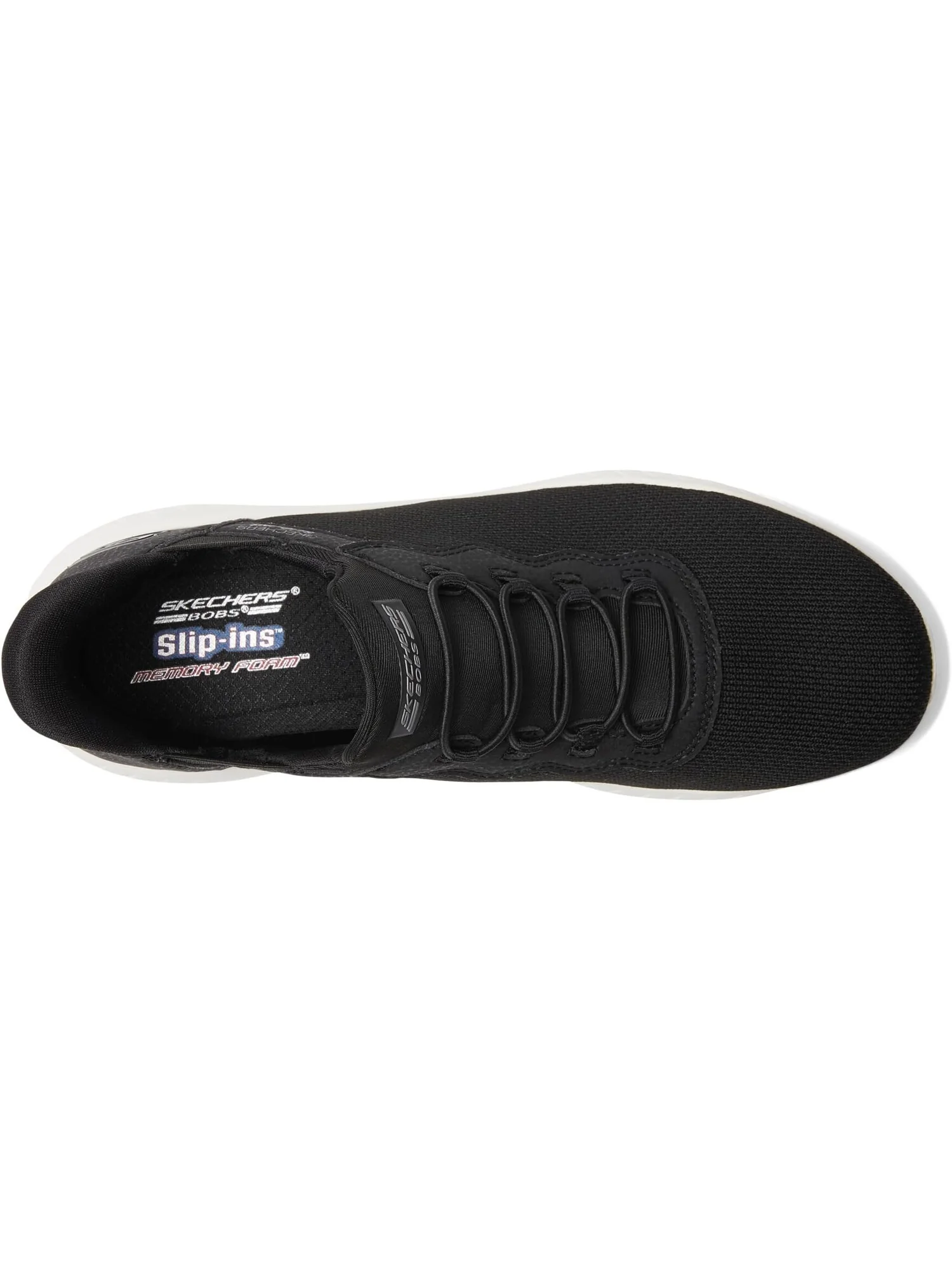 Кроссовки BOBS from SKECHERS Bobs Squad Chaos - Daily Inspiration Hands Free Slip-Ins — изображение 2 из 4, черный