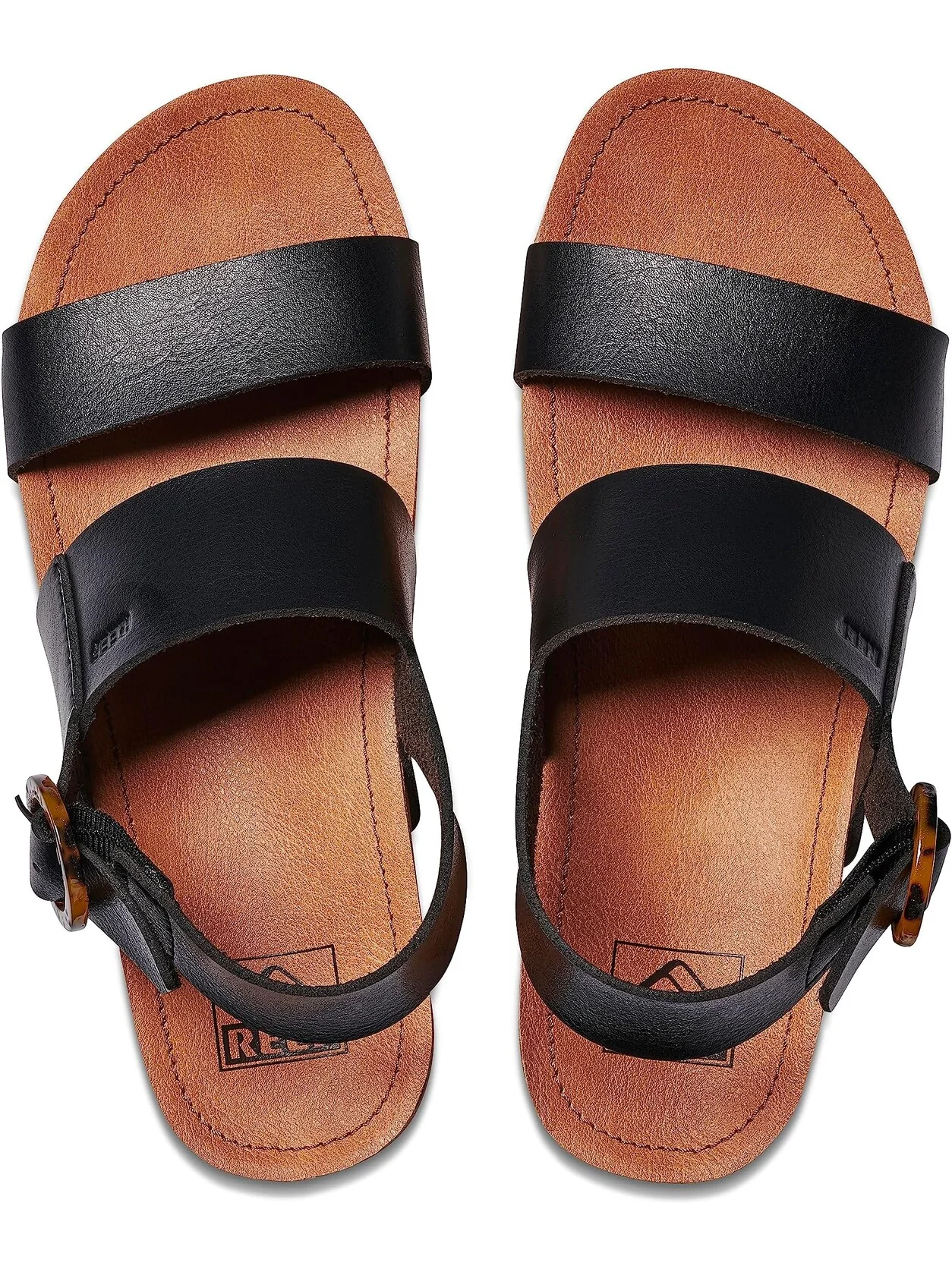 Сандалии Reef Vista Hi Buckle — изображение 2 из 4, черный/бежевый