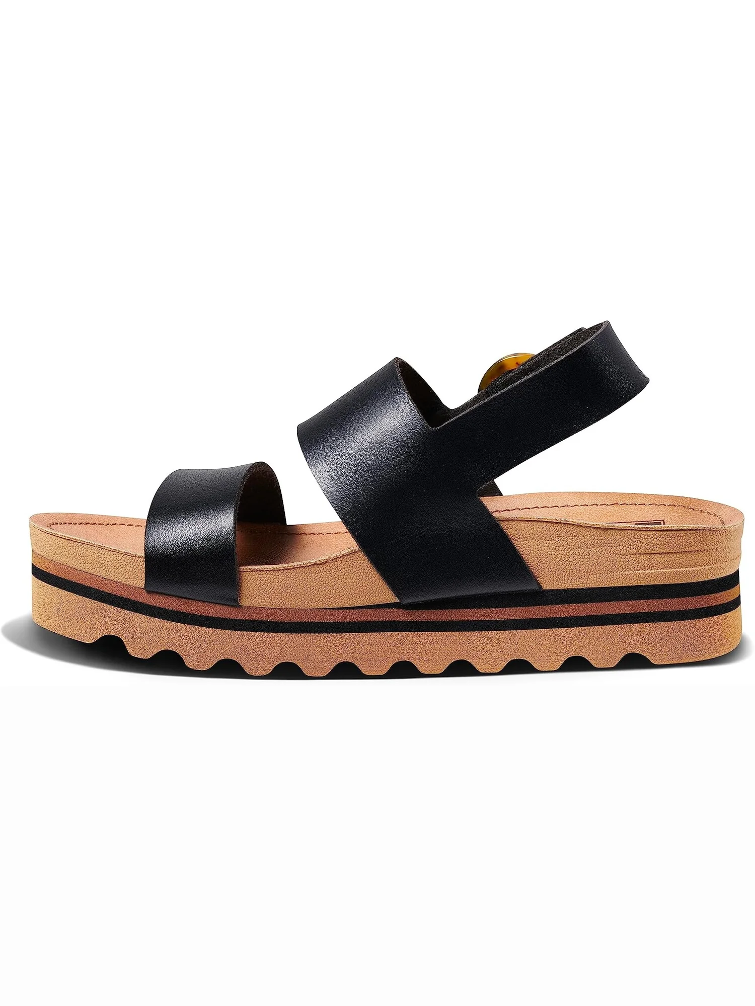 Сандалии Reef Vista Hi Buckle — изображение 4 из 4, черный/бежевый
