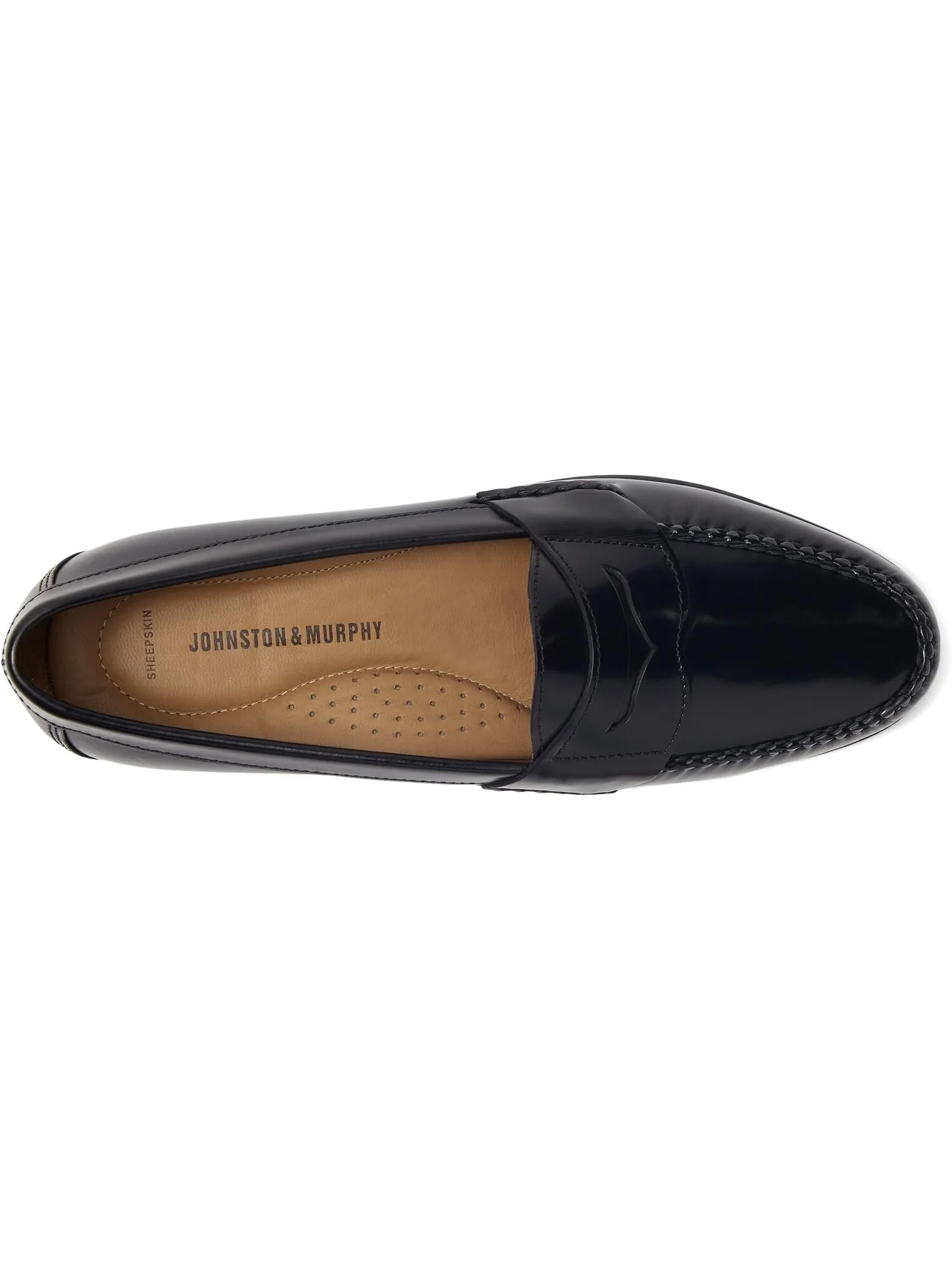 Лоферы Johnston & Murphy Hayes Penny Loafer — изображение 2 из 4, черный