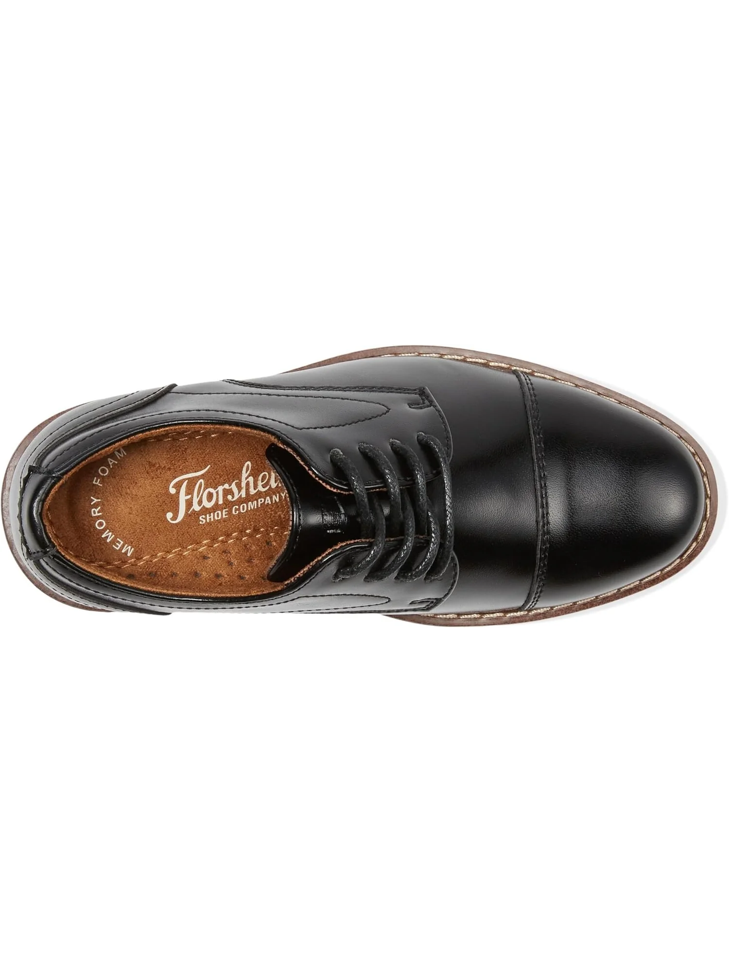 Оксфорды Rucci Jr. Cap Toe Oxford Florsheim — изображение 2 из 6, черный