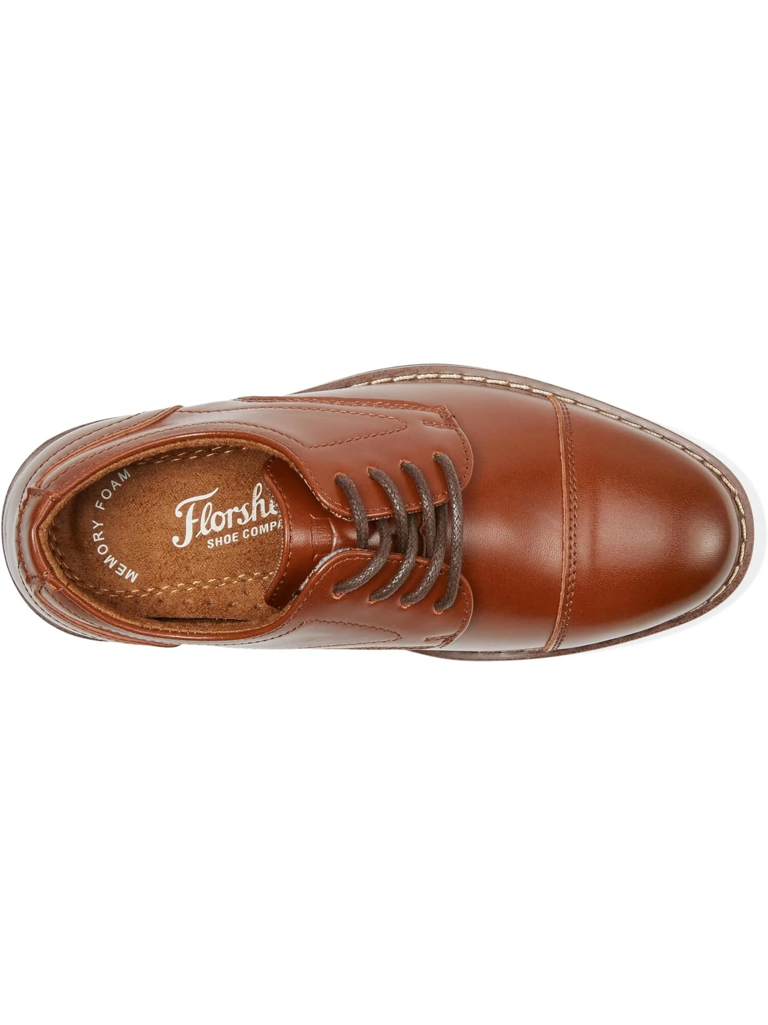 Оксфорды Rucci Jr. Cap Toe Oxford Florsheim — изображение 2 из 6, коричневый