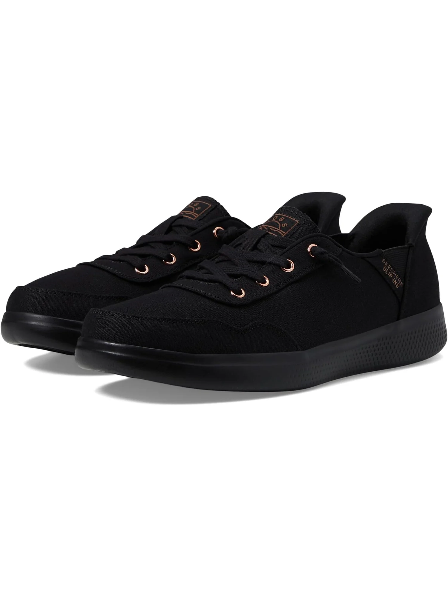 Кроссовки Bobs Skipper - Keep It Sweet Hands Free Slip-Ins BOBS from SKECHERS — черный
