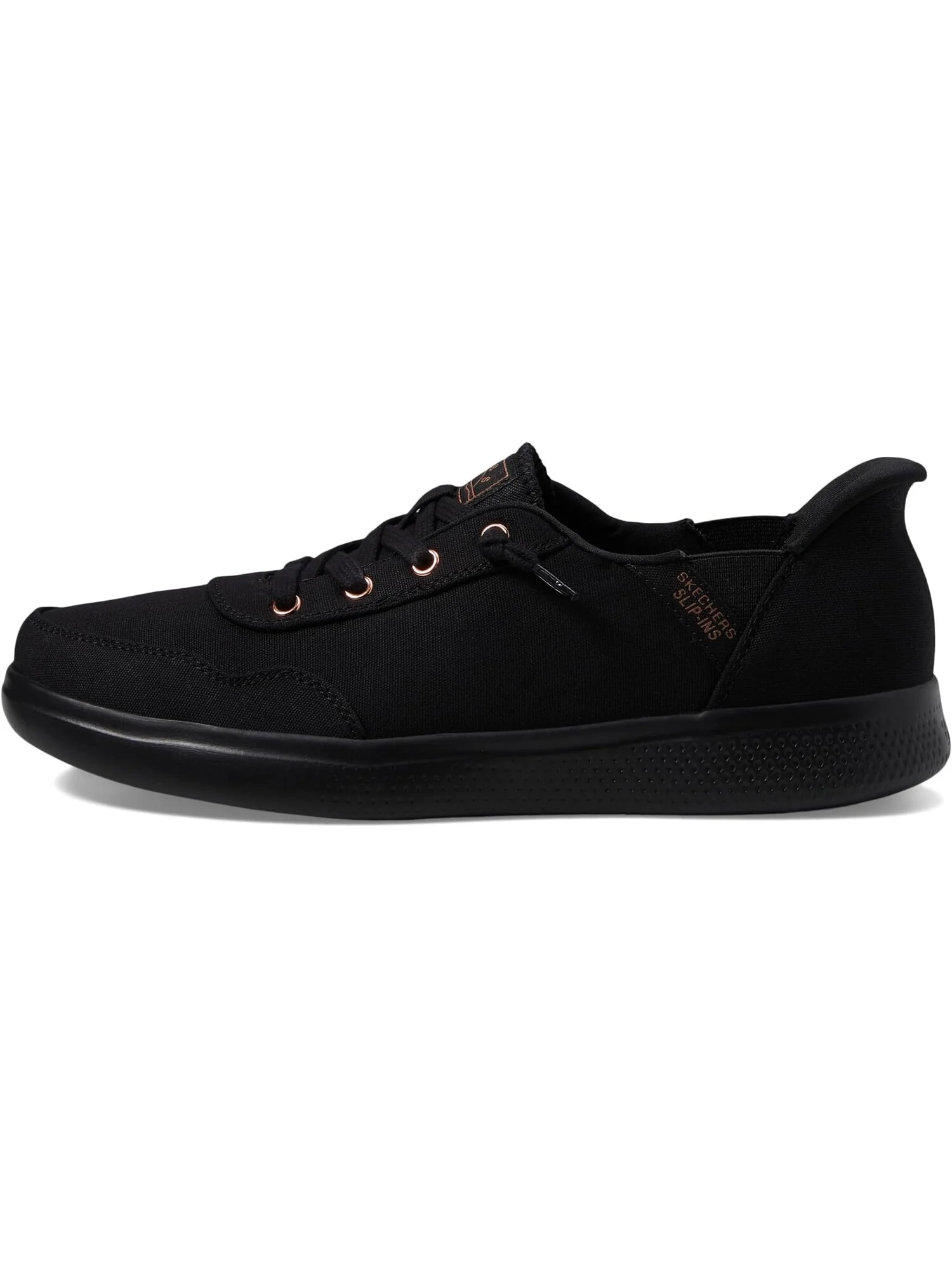 Кроссовки Bobs Skipper - Keep It Sweet Hands Free Slip-Ins BOBS from SKECHERS — изображение 4 из 6, черный/черный