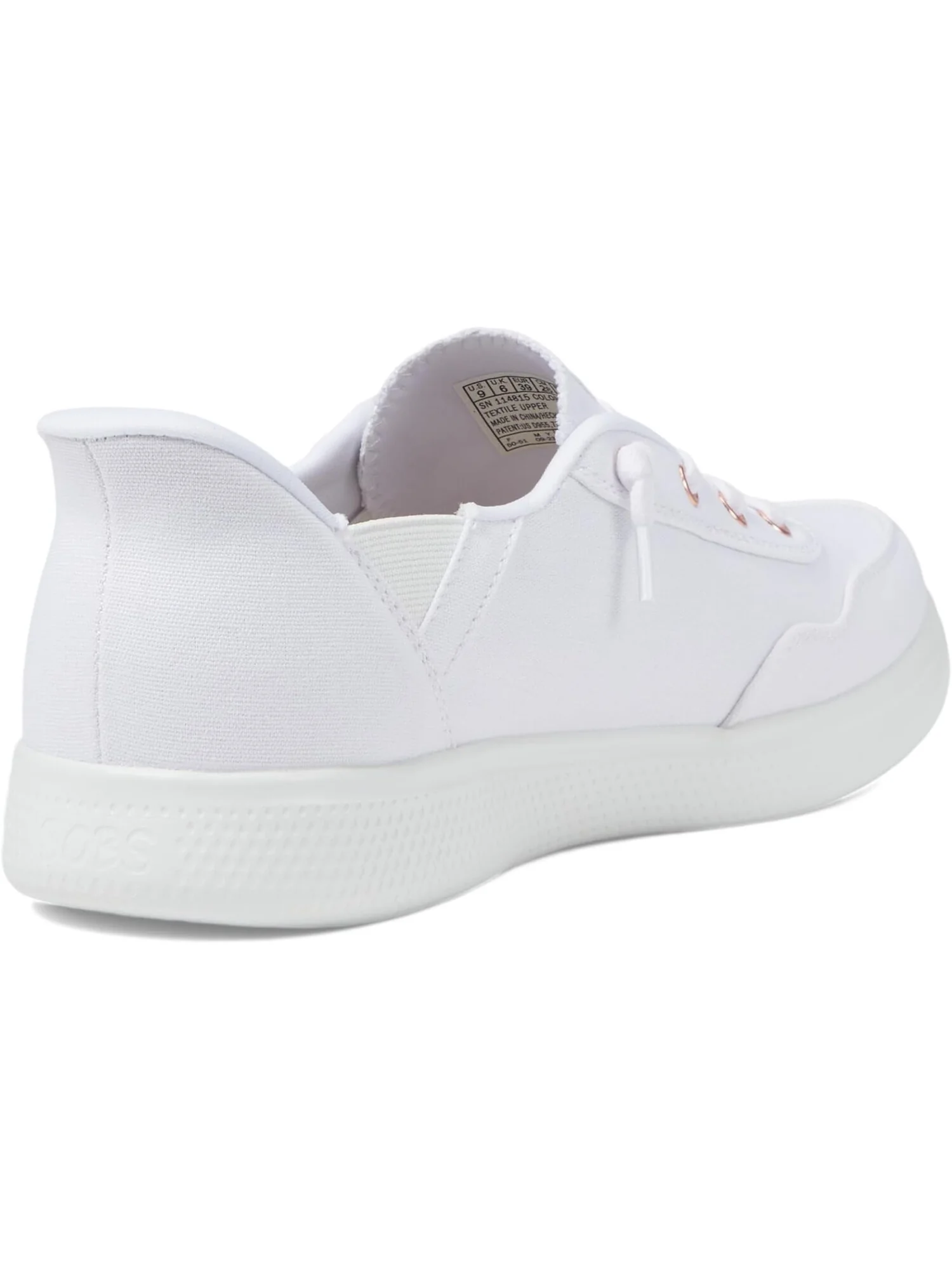 Кроссовки Bobs Skipper - Keep It Sweet Hands Free Slip-Ins BOBS from SKECHERS — изображение 5 из 6, белый