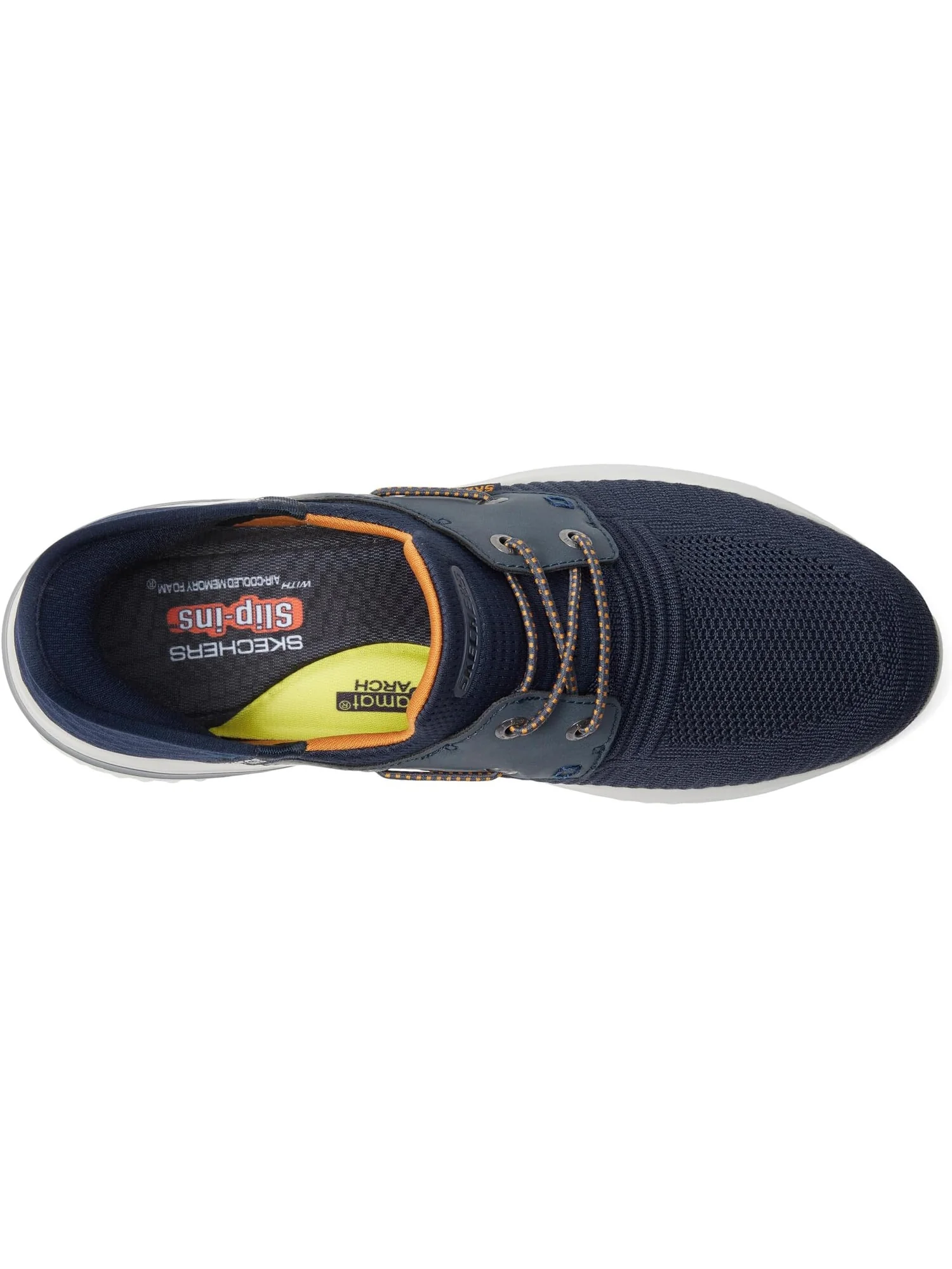 Кроссовки SKECHERS Delson 3.0 Roth Hands Free Slip-Ins — изображение 2 из 4, темно-синий