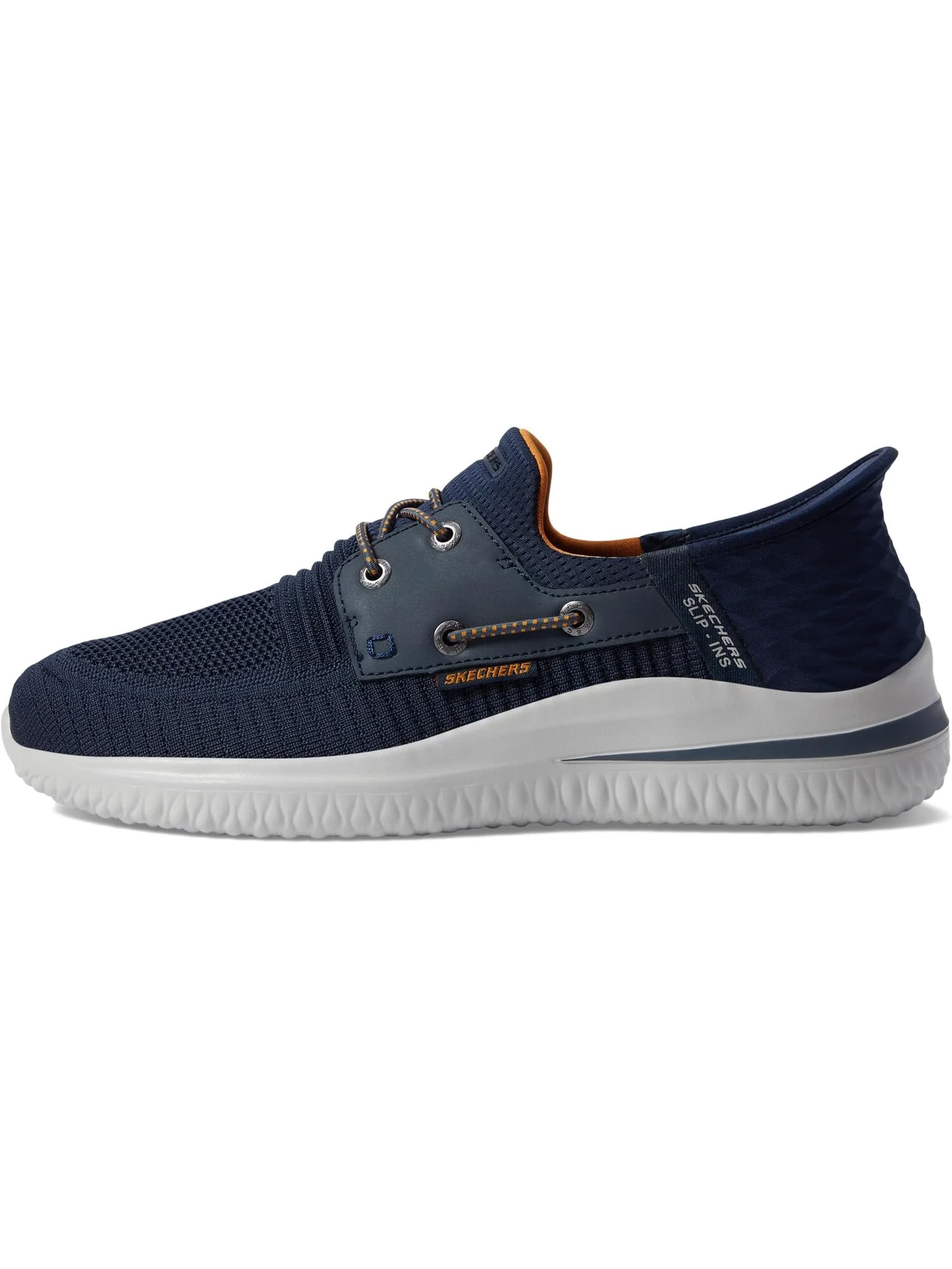 Кроссовки SKECHERS Delson 3.0 Roth Hands Free Slip-Ins — изображение 4 из 4, темно-синий