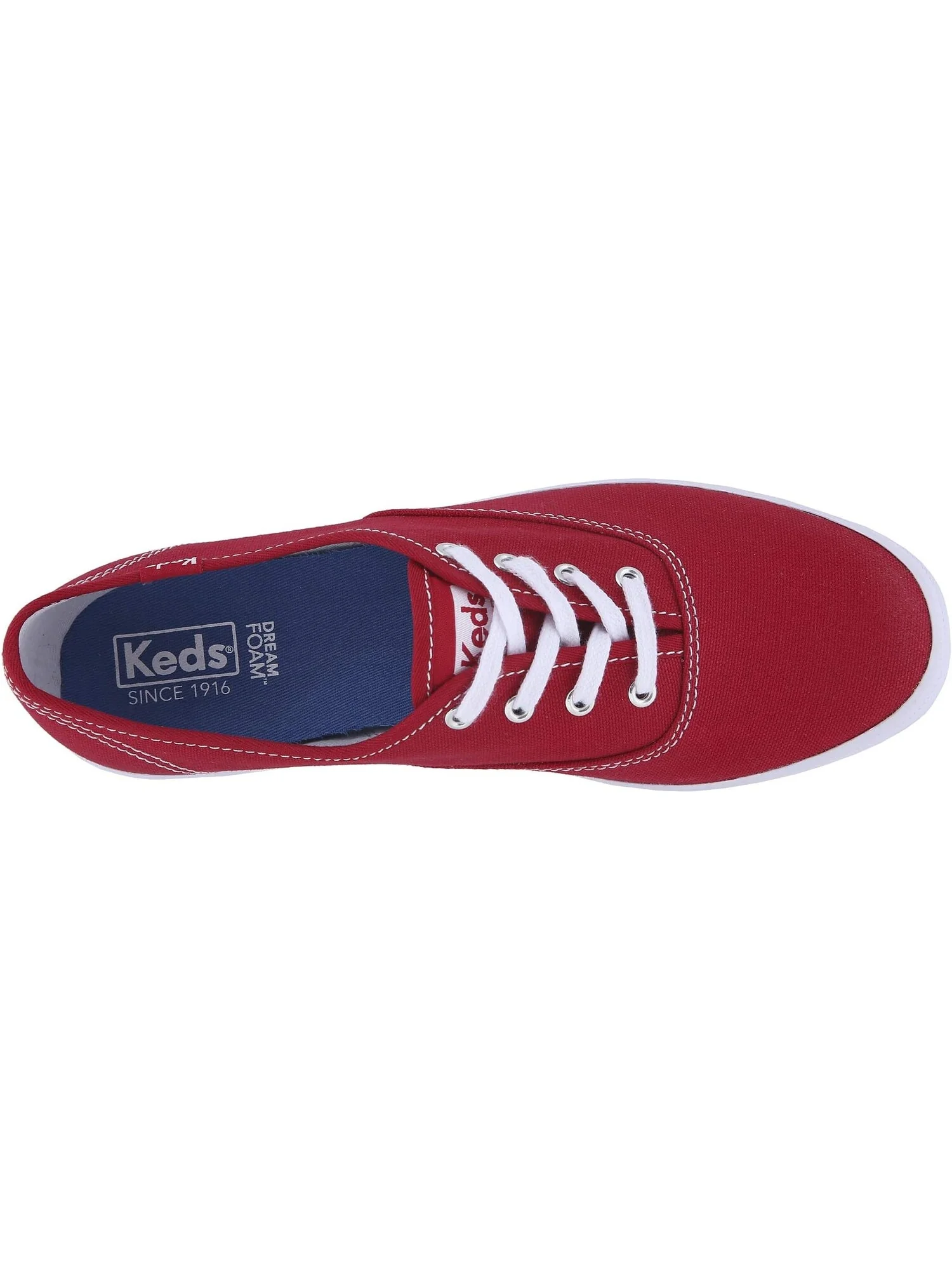Кроссовки Keds Champion Canvas Lace-Up — изображение 2 из 4, красный