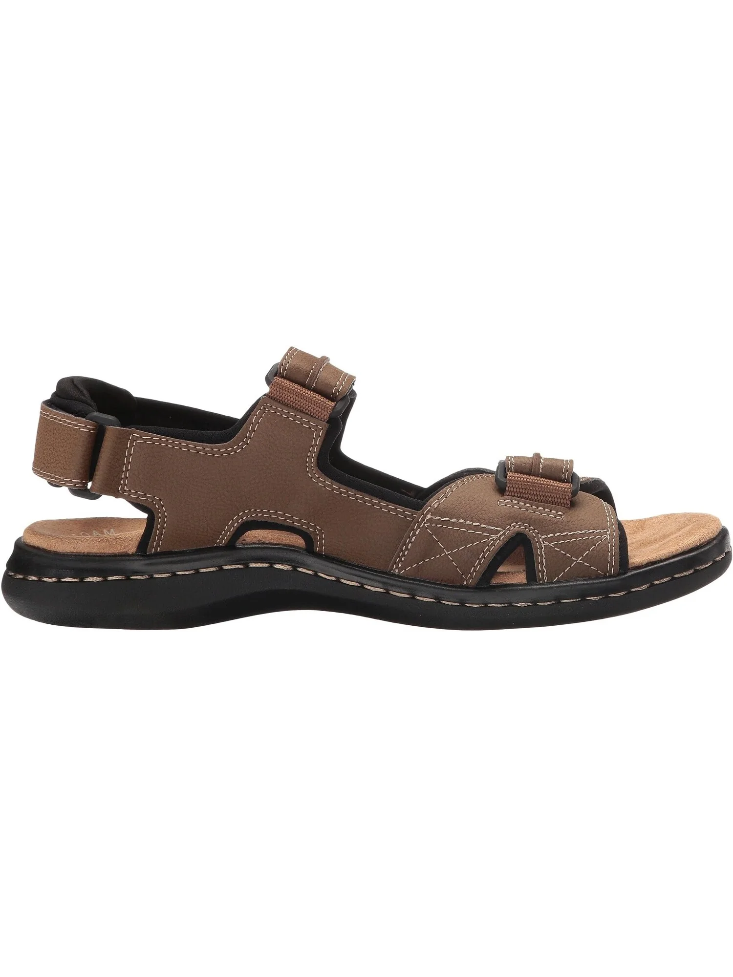 Сандалии на плоской подошве Newpage Quarter Strap Sandal Dockers — изображение 5 из 6, темный бежевый