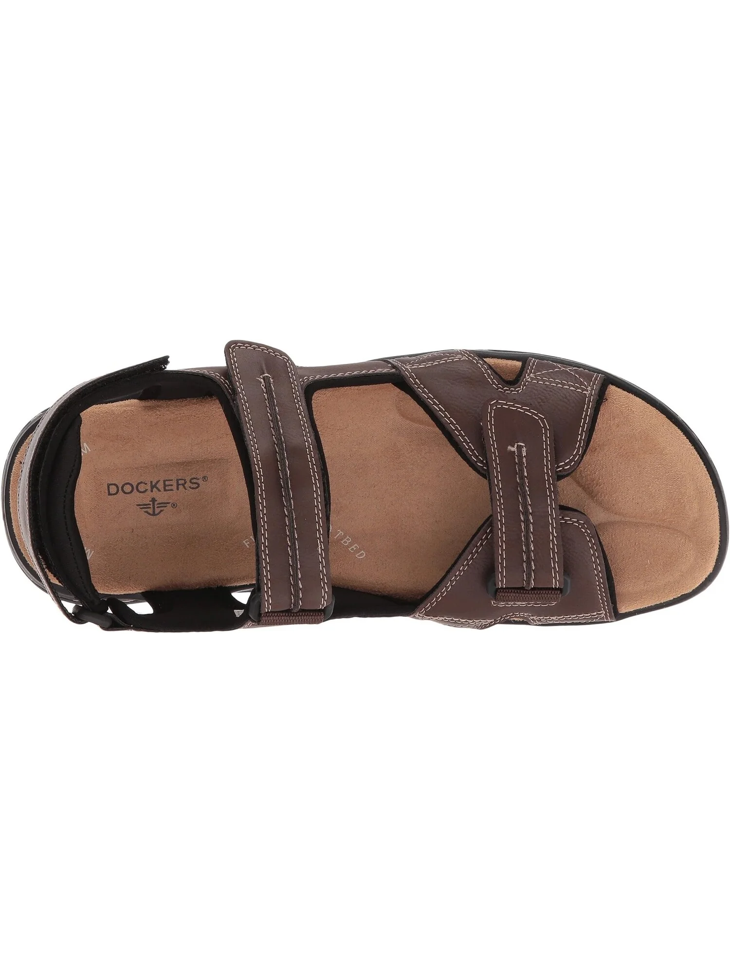 Сандалии на плоской подошве Newpage Quarter Strap Sandal Dockers — изображение 2 из 7, ежевика