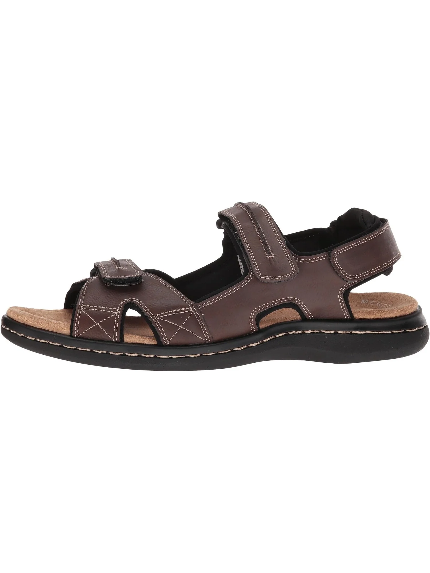 Сандалии на плоской подошве Newpage Quarter Strap Sandal Dockers — изображение 4 из 7, ежевика