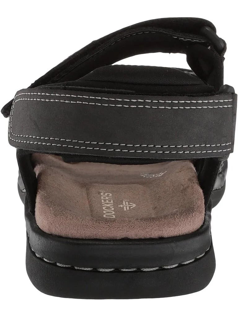 Сандалии на плоской подошве Newpage Quarter Strap Sandal Dockers — изображение 5 из 7, серый