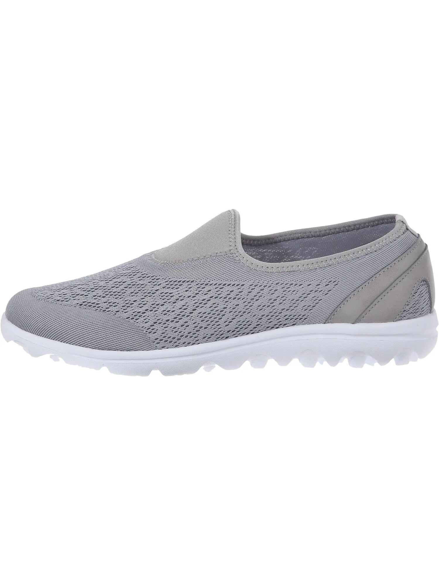 Кроссовки Propet TravelActiv Slip-On — изображение 4 из 4, серебряный