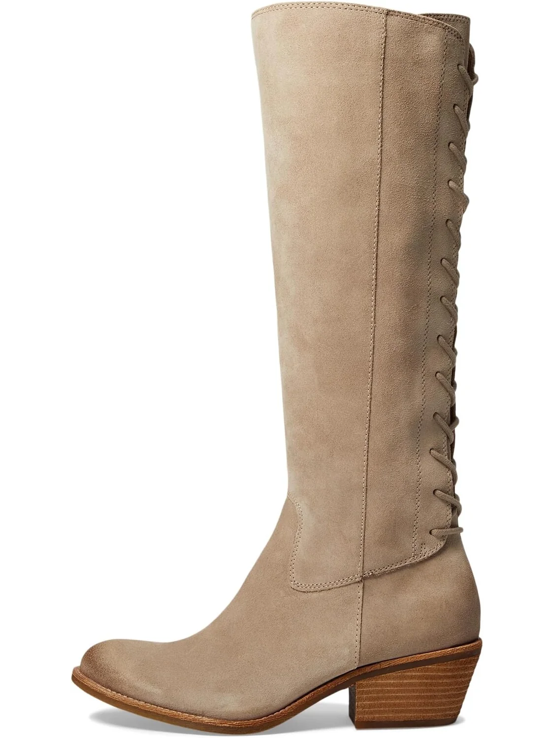 Сапоги Sharnell Heel Waterproof Sofft, цвет Cashmere Oiled Cow Suede — изображение 4 из 5