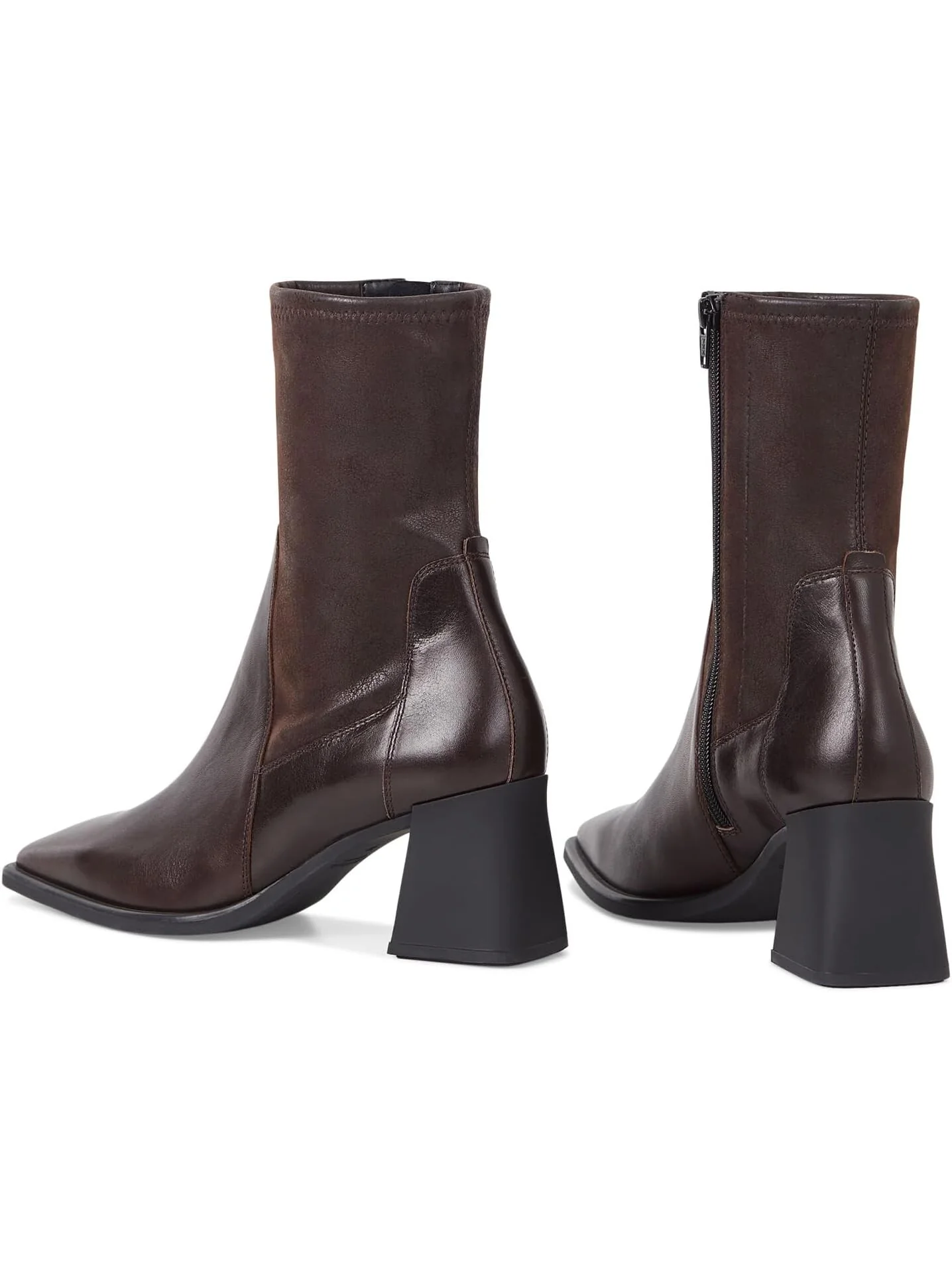 Ботинки Vagabond Shoemakers Hedda Leather Short Stretchie — изображение 3 из 4, шоколад