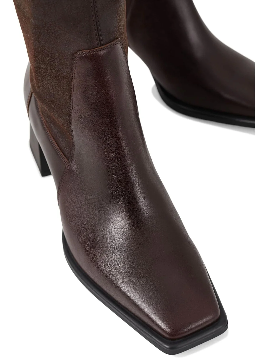 Ботинки Vagabond Shoemakers Hedda Leather Short Stretchie — изображение 4 из 4, шоколад