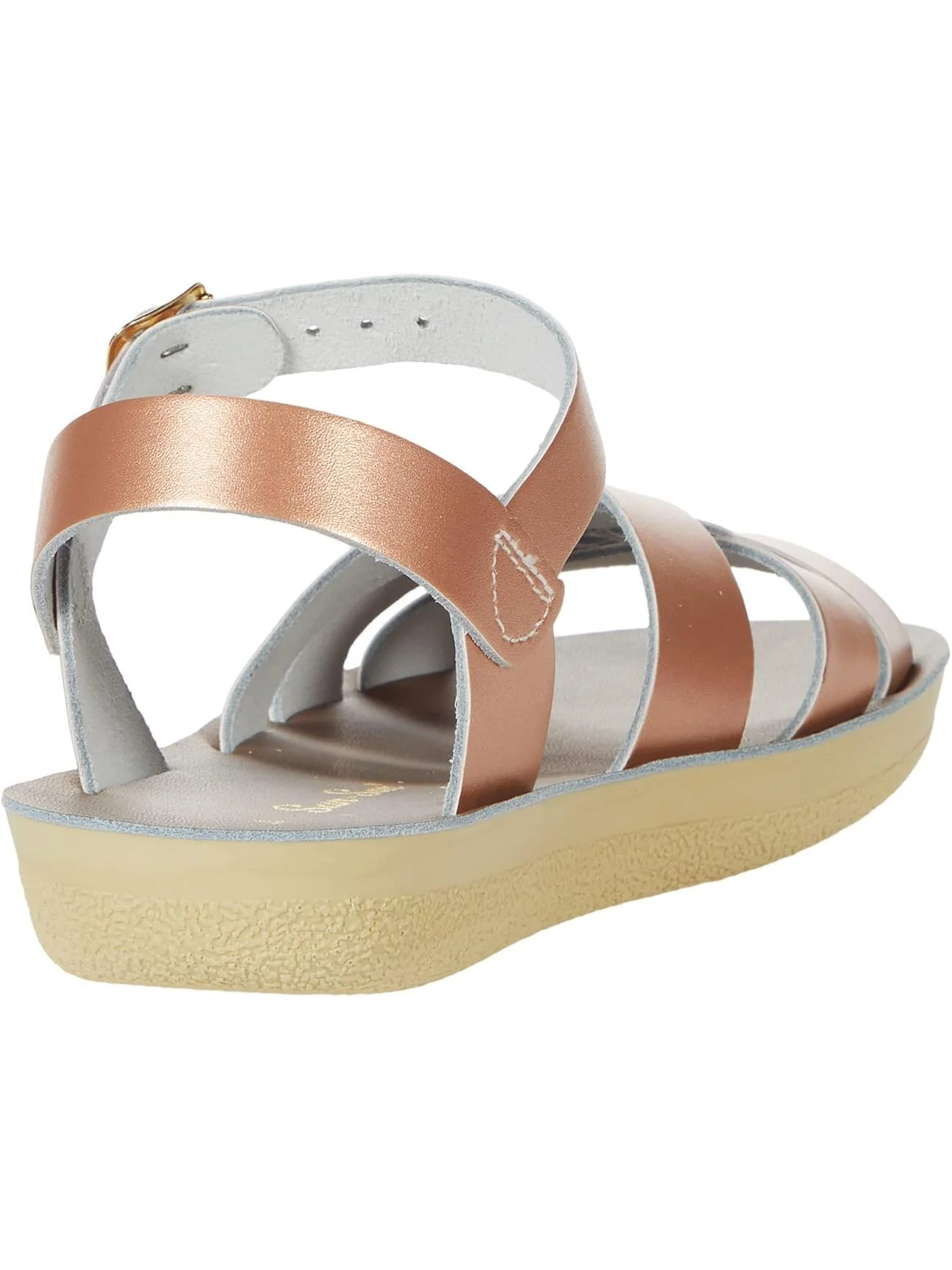 Сандалии на плоской подошве Swimmer Salt Water Sandal by Hoy Shoes — изображение 5 из 6, розовый золотистый