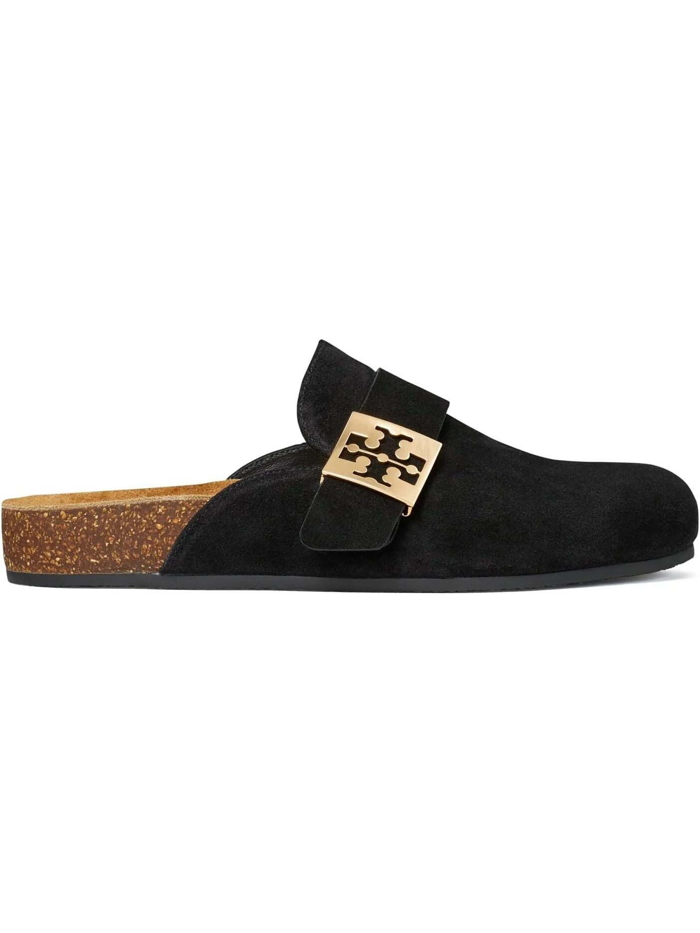 Сабо Mellow Mule Tory Burch — изображение 3 из 4, черный/золотистый