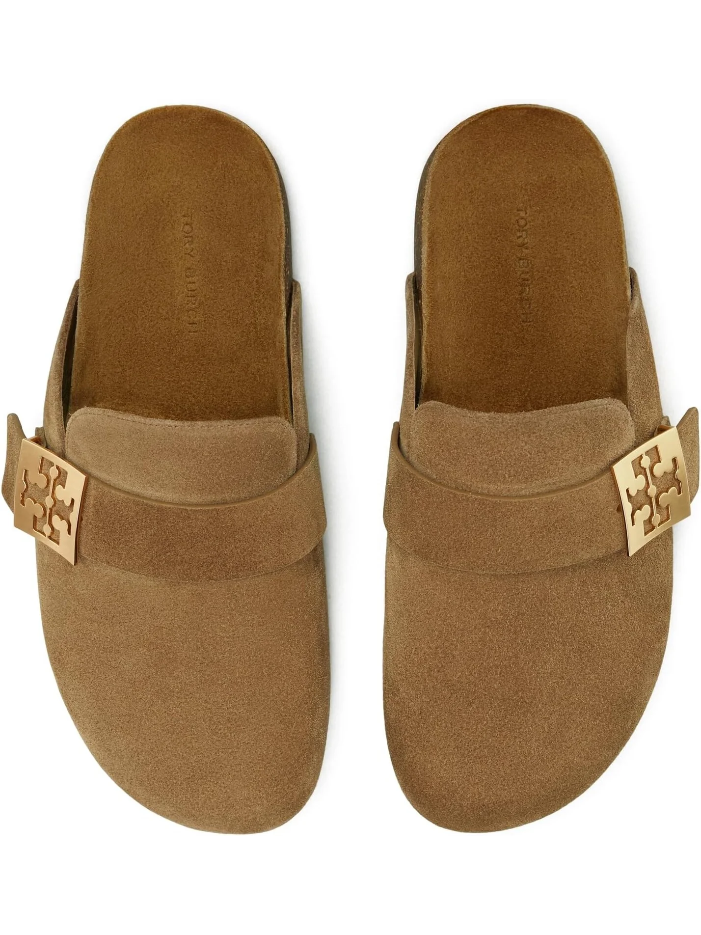 Сабо Mellow Mule Tory Burch — изображение 2 из 4, золотистый