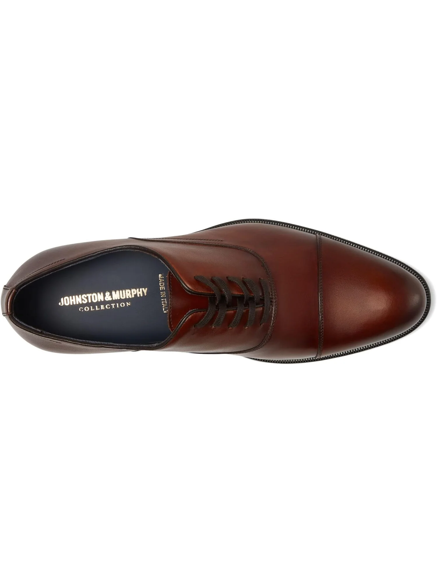 Оксфорды Johnston & Murphy Collection Flynch Cap Toe — изображение 2 из 4, бежевый