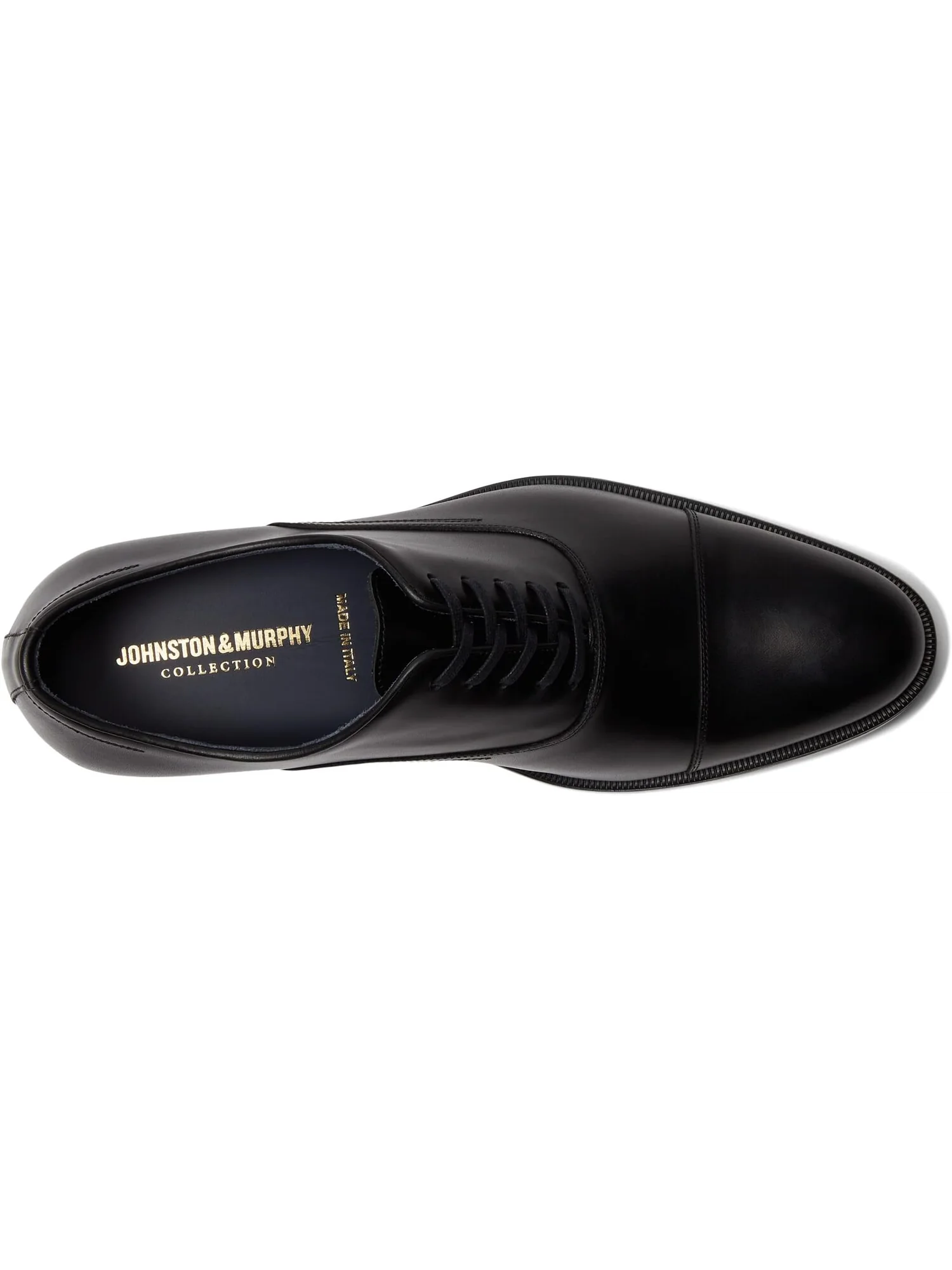 Оксфорды Johnston & Murphy Collection Flynch Cap Toe — изображение 2 из 4, черный