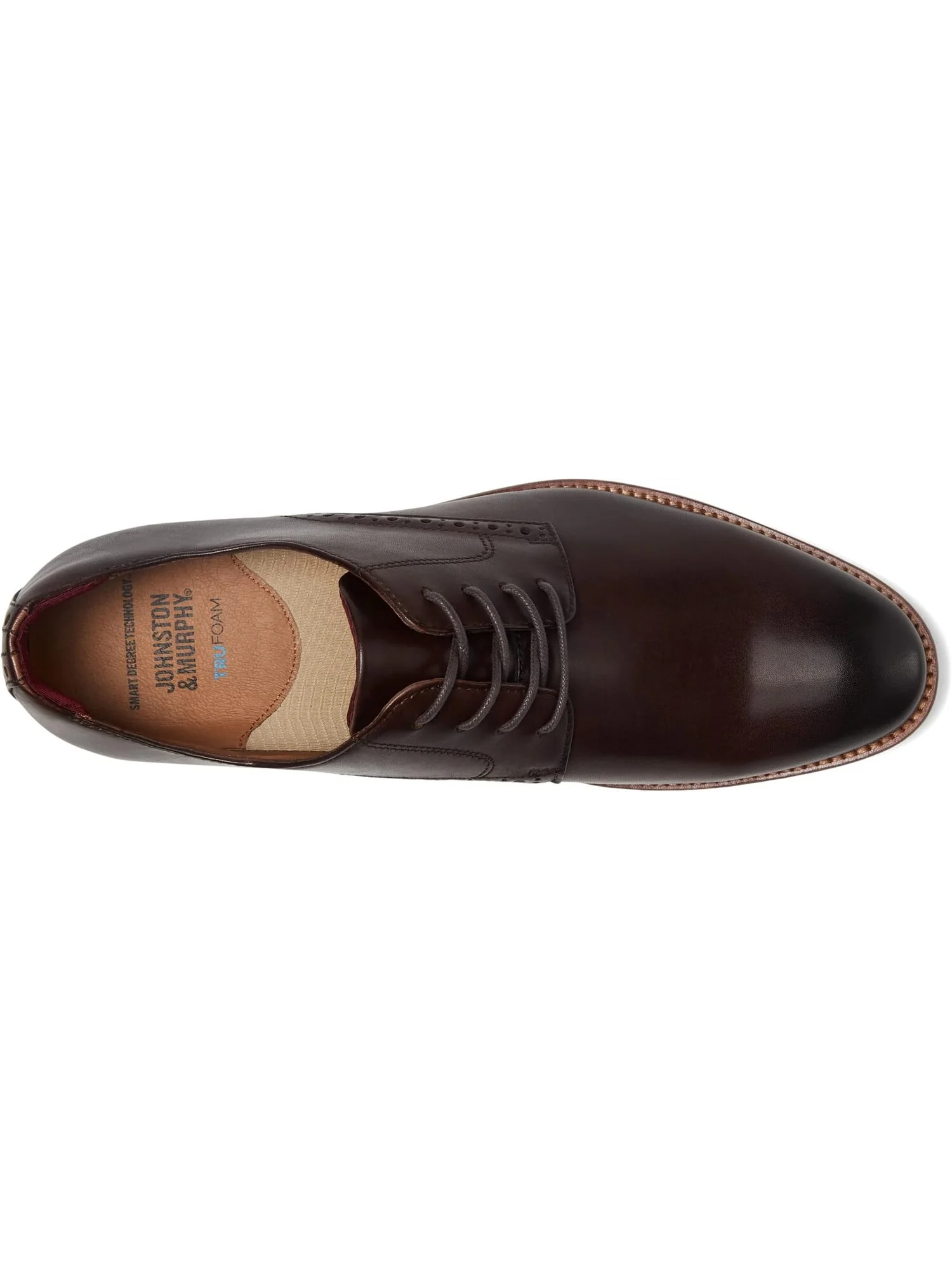 Оксфорды Johnston & Murphy Conard 2.0 Plain Toe — изображение 2 из 4, махагони