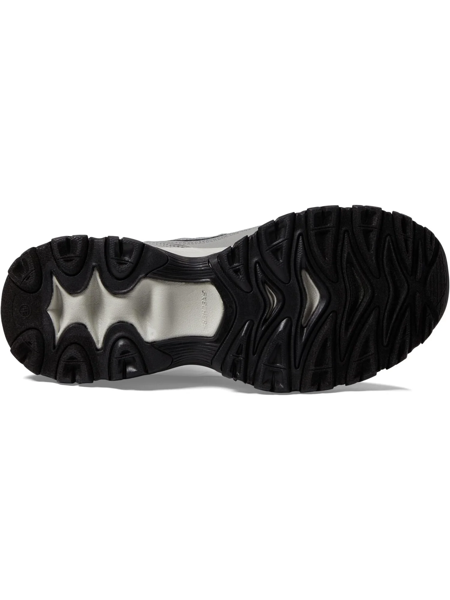 Кроссовки SKECHERS Afterburn M. Fit Ridgeburn Hands Free Slip-Ins — изображение 3 из 4, серый/черный