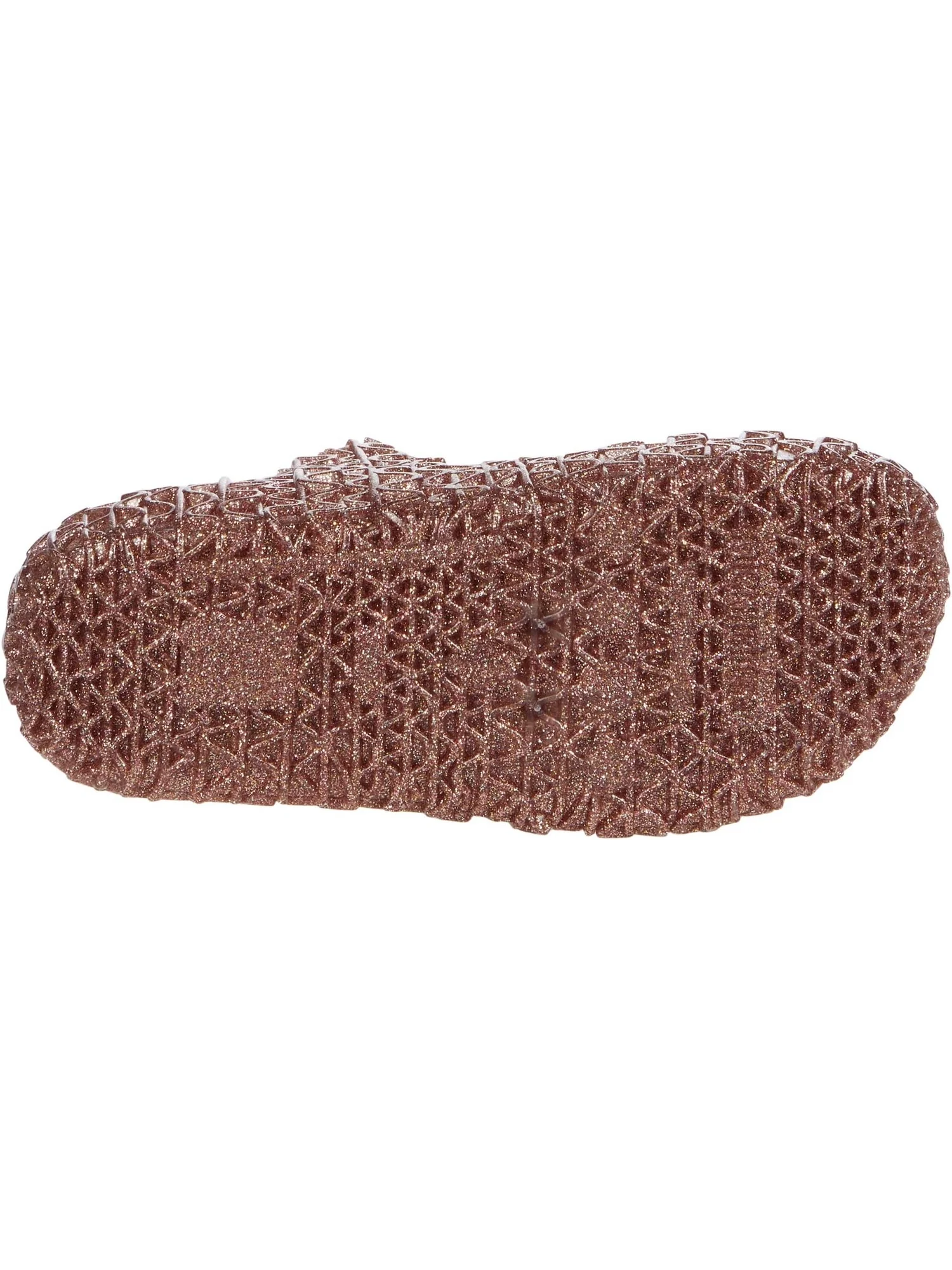Детские балетки Mini Melissa Campana Papel с блестками — изображение 3 из 6, серебристый
