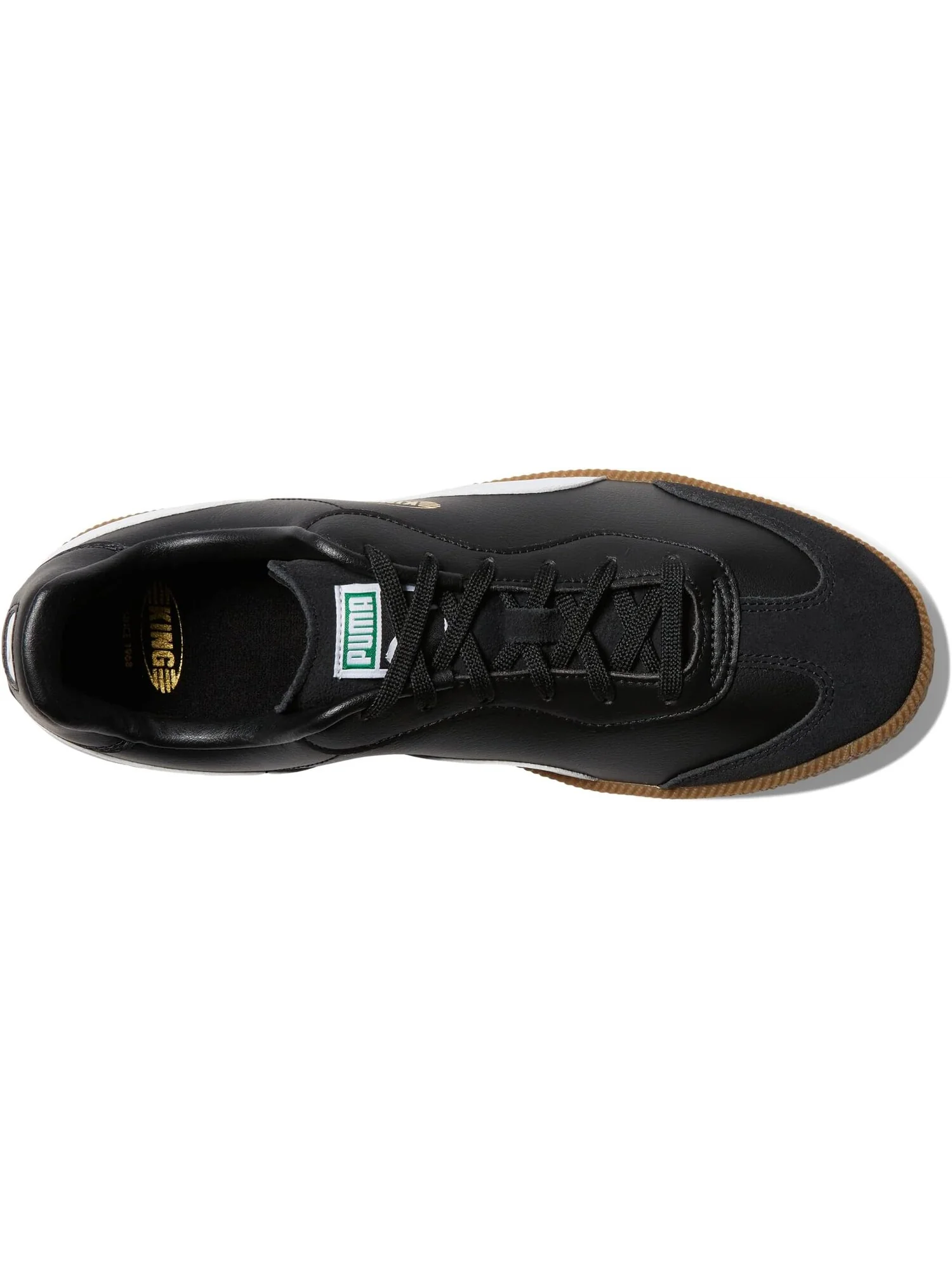 Кроссовки PUMA King 21 IT — изображение 2 из 4, черный/белый