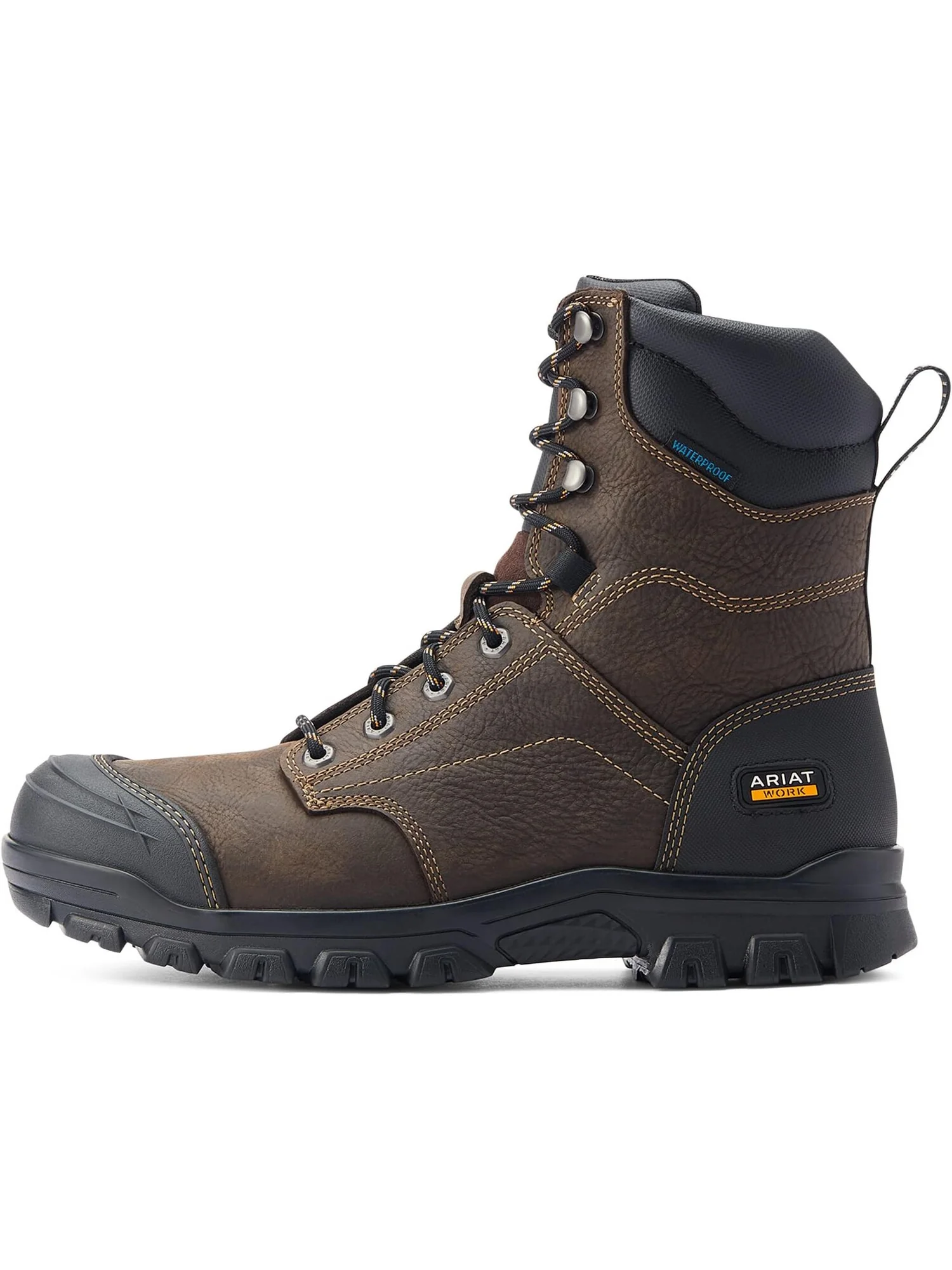 Ботинки Ariat Treadfast 8" Waterproof Work — изображение 4 из 4, коричневый