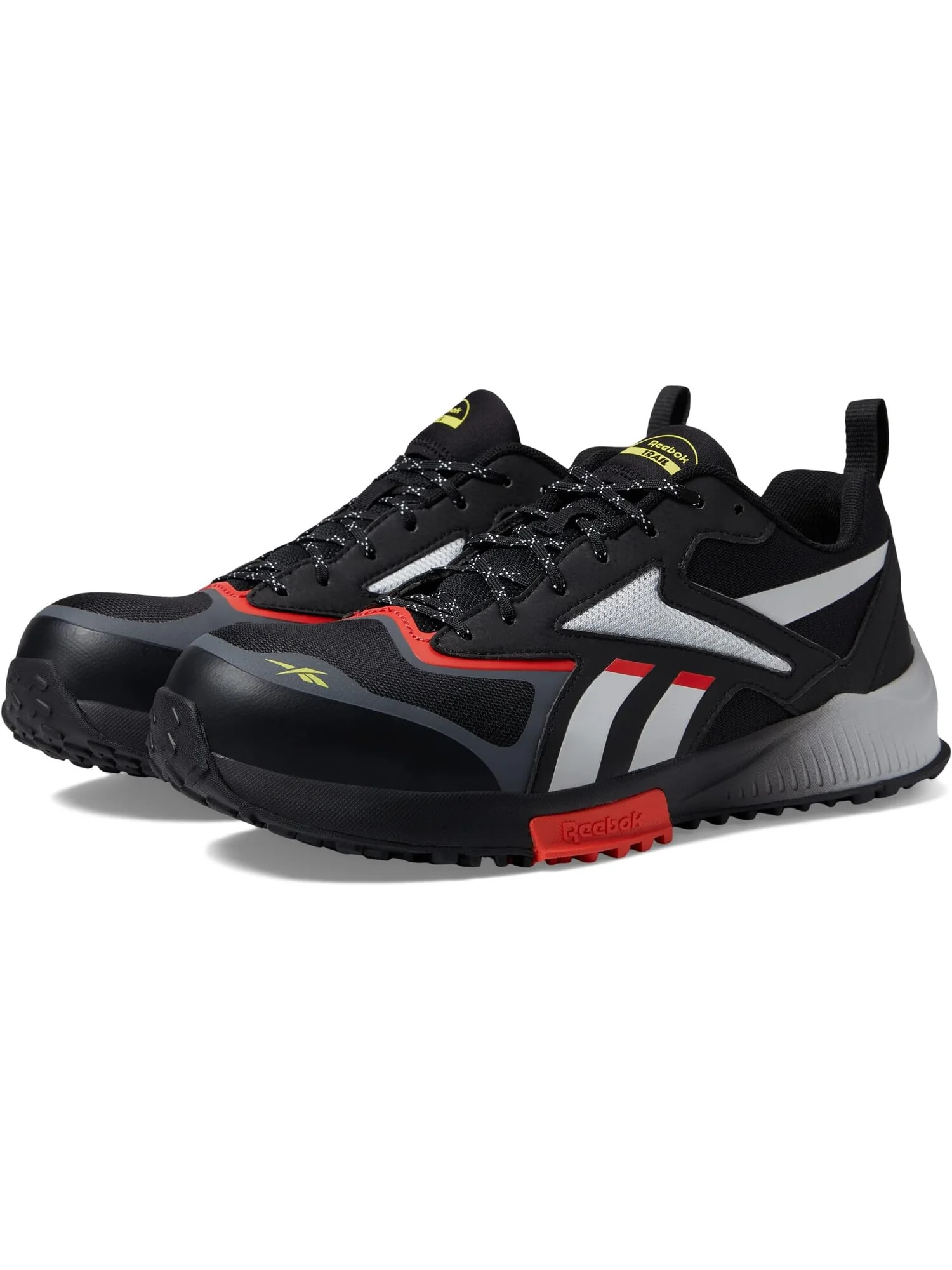 Кроссовки Lavante Trail 2 Work EH Comp Toe Reebok — изображение 1 из 6, серый/красный/черный