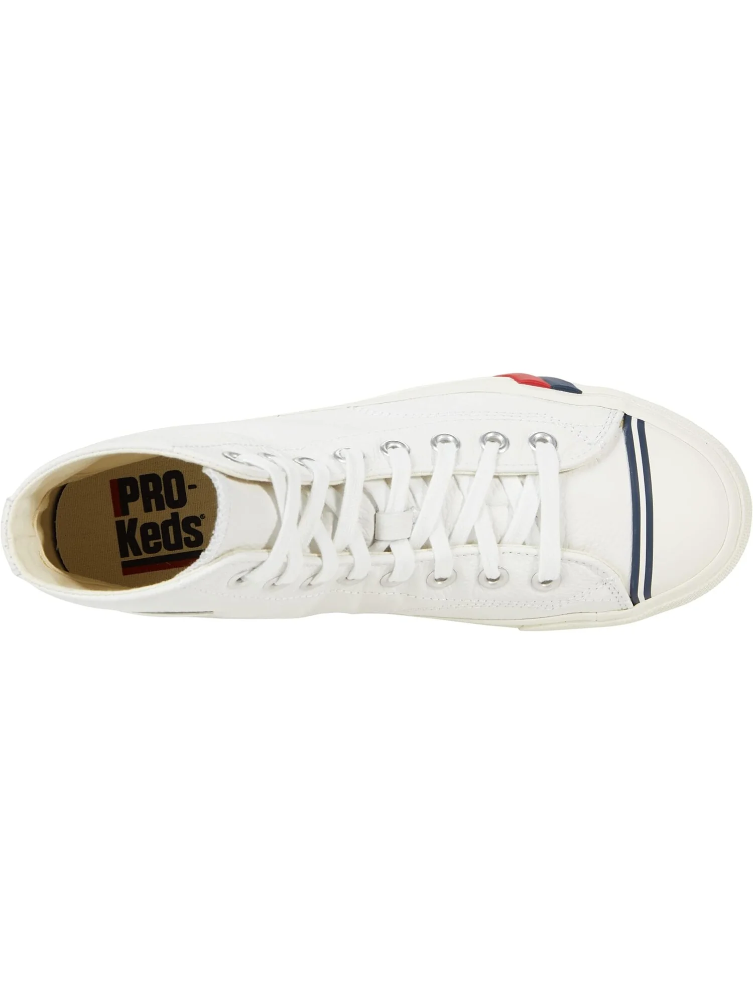 Кроссовки Royal Hi Lace Up Pro-Keds — изображение 2 из 6, белый