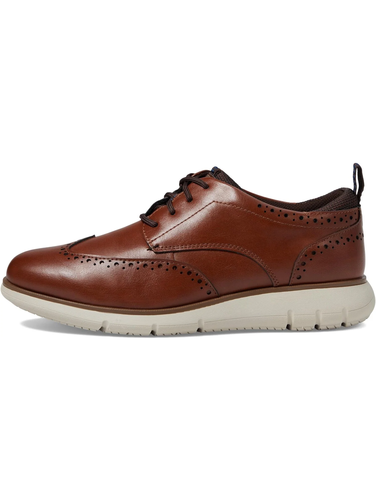 Кроссовки Nunn Bush Stance Wing Tip Oxford — изображение 4 из 4, коричневый