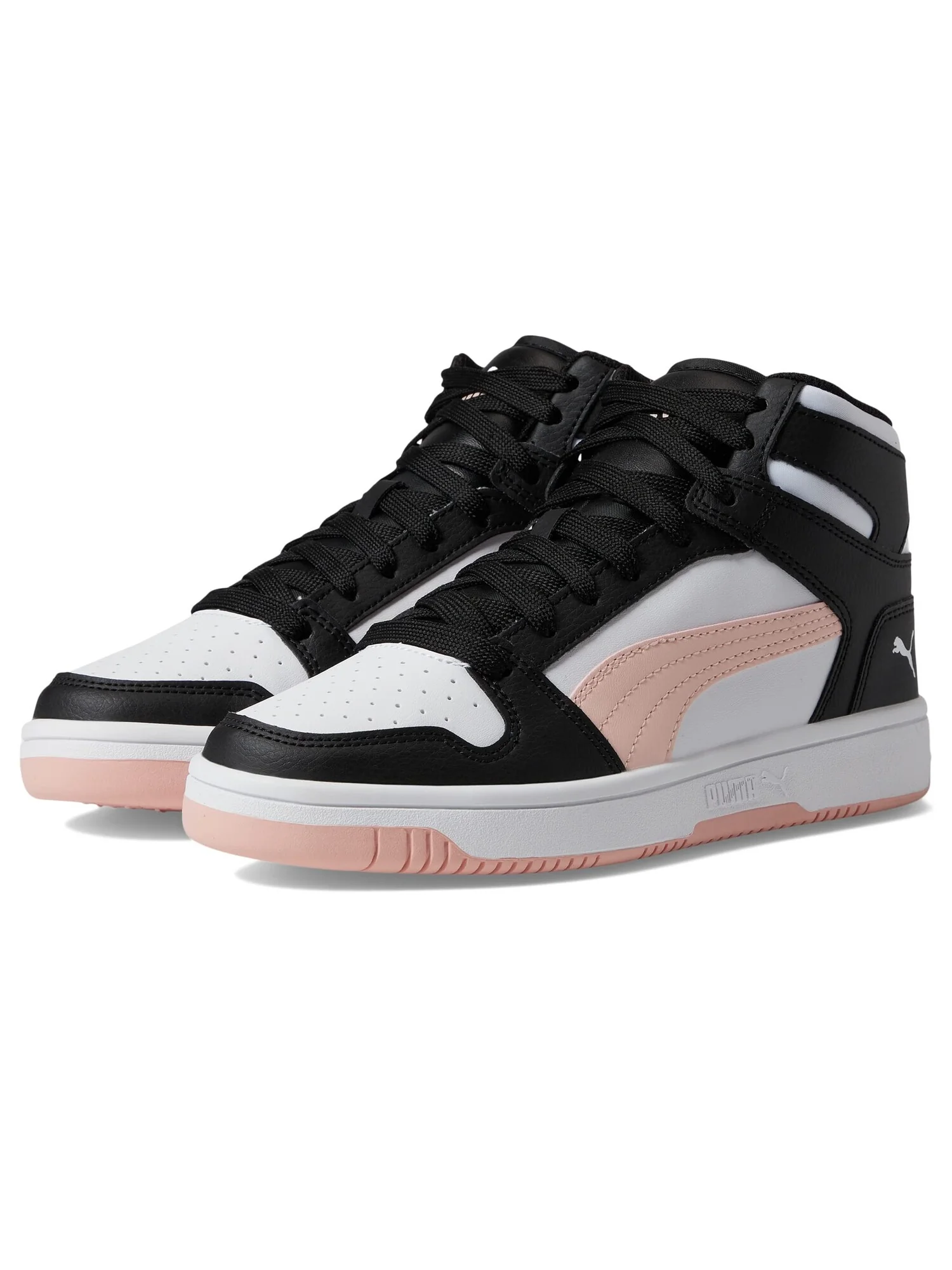 Кроссовки PUMA Kids Rebound Layup Synthetic Leather (Big Kid)