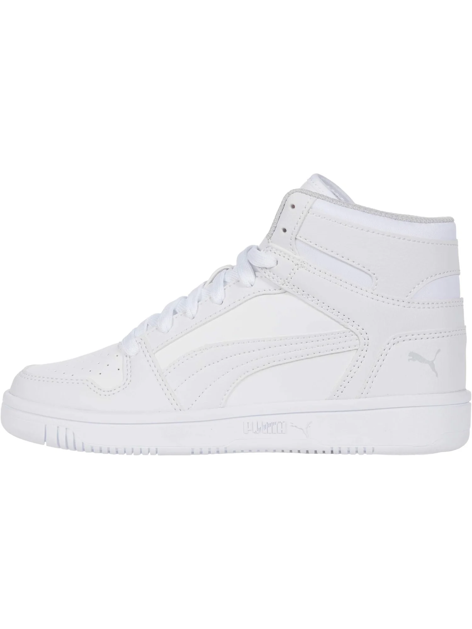 Кроссовки Rebound Layup Synthetic Leather PUMA — изображение 4 из 6, белый/серый фиолетовый