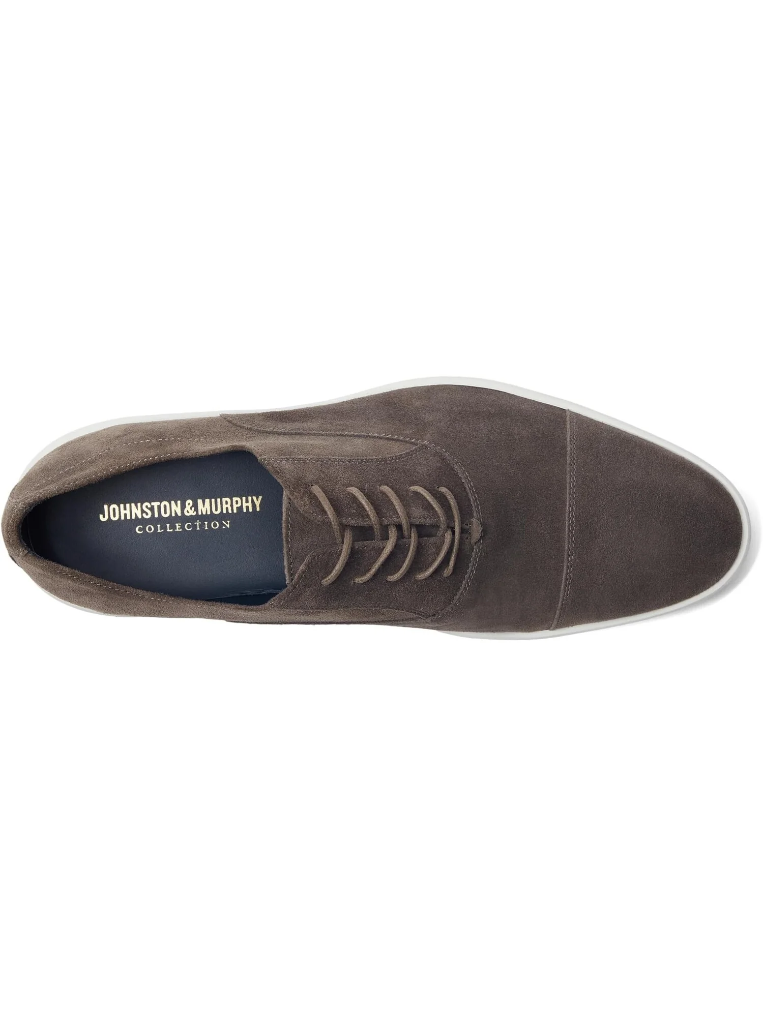 Кроссовки Johnston & Murphy Collection Bolivar Cap Toe — изображение 2 из 4, серый