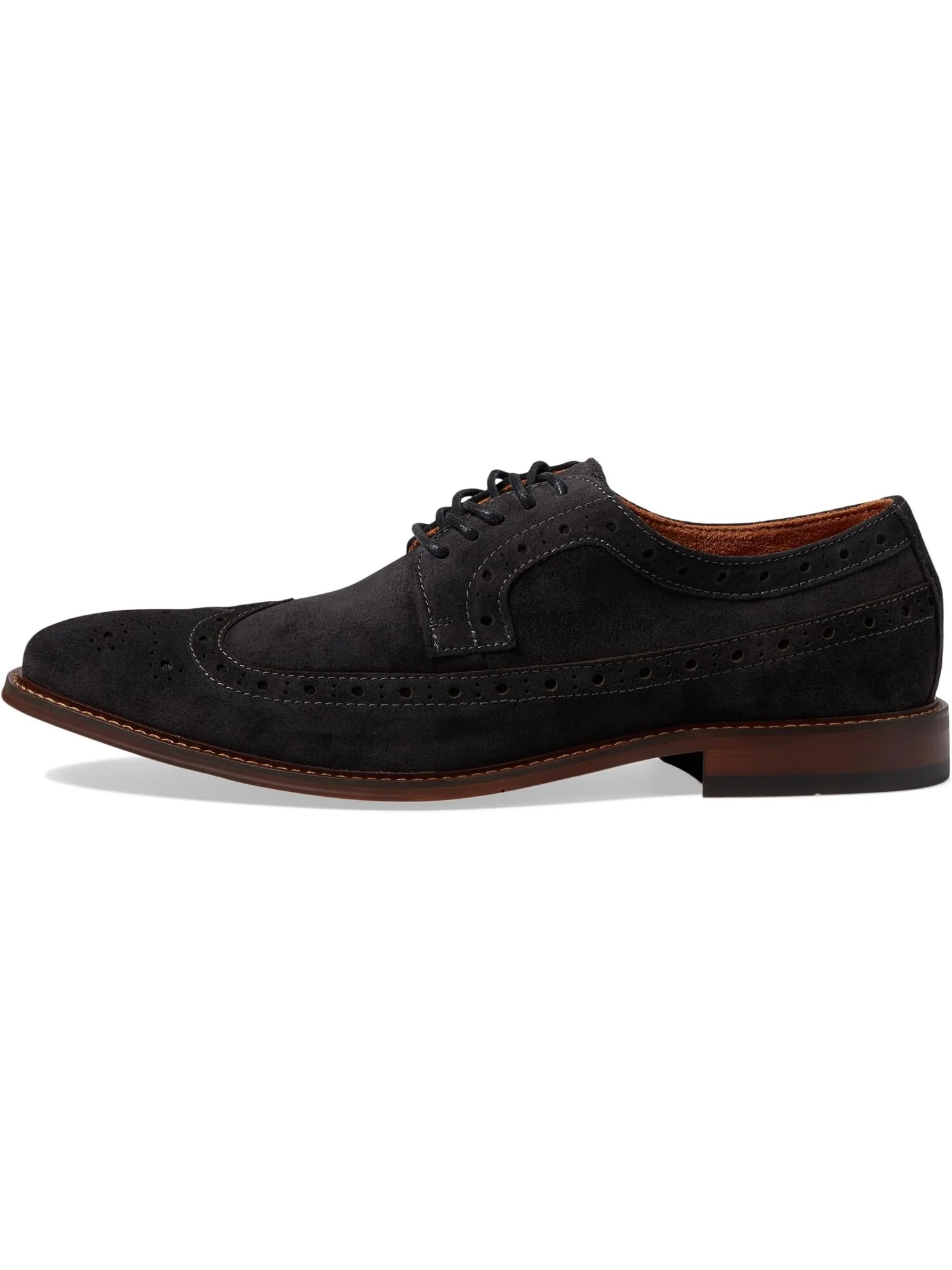Оксфорды Stacy Adams Marligan Wing Tip — изображение 4 из 4, темный серый