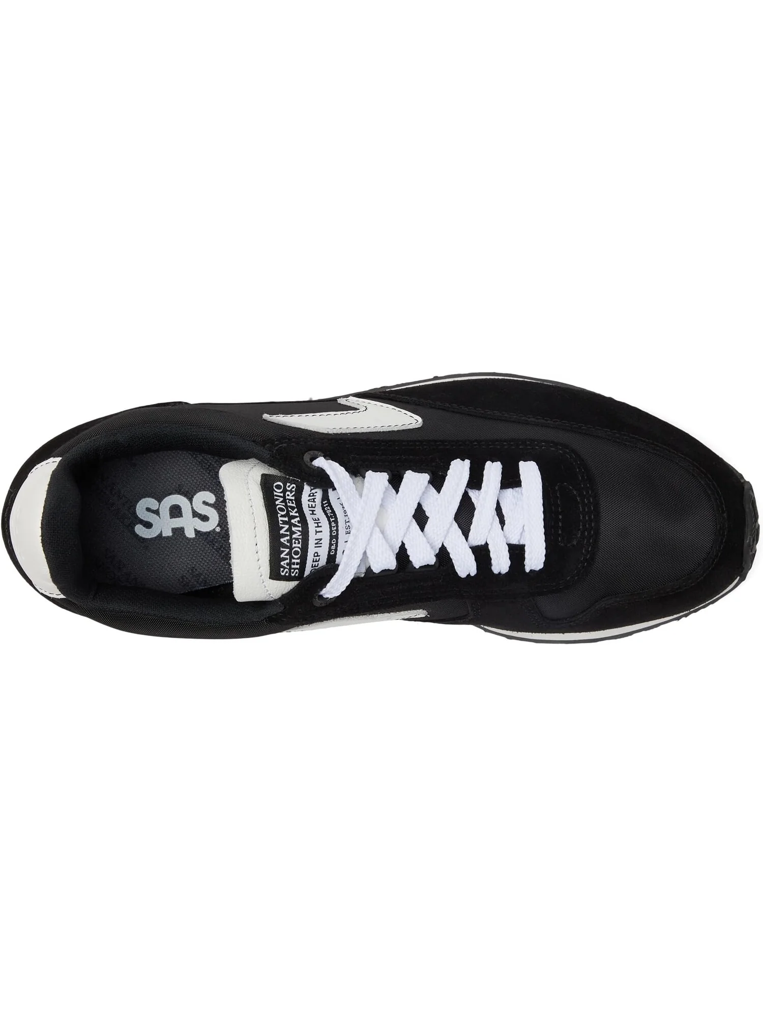Кроссовки SAS 7Eventy6ix-X Comfort Retro Sneaker — изображение 2 из 4, черный