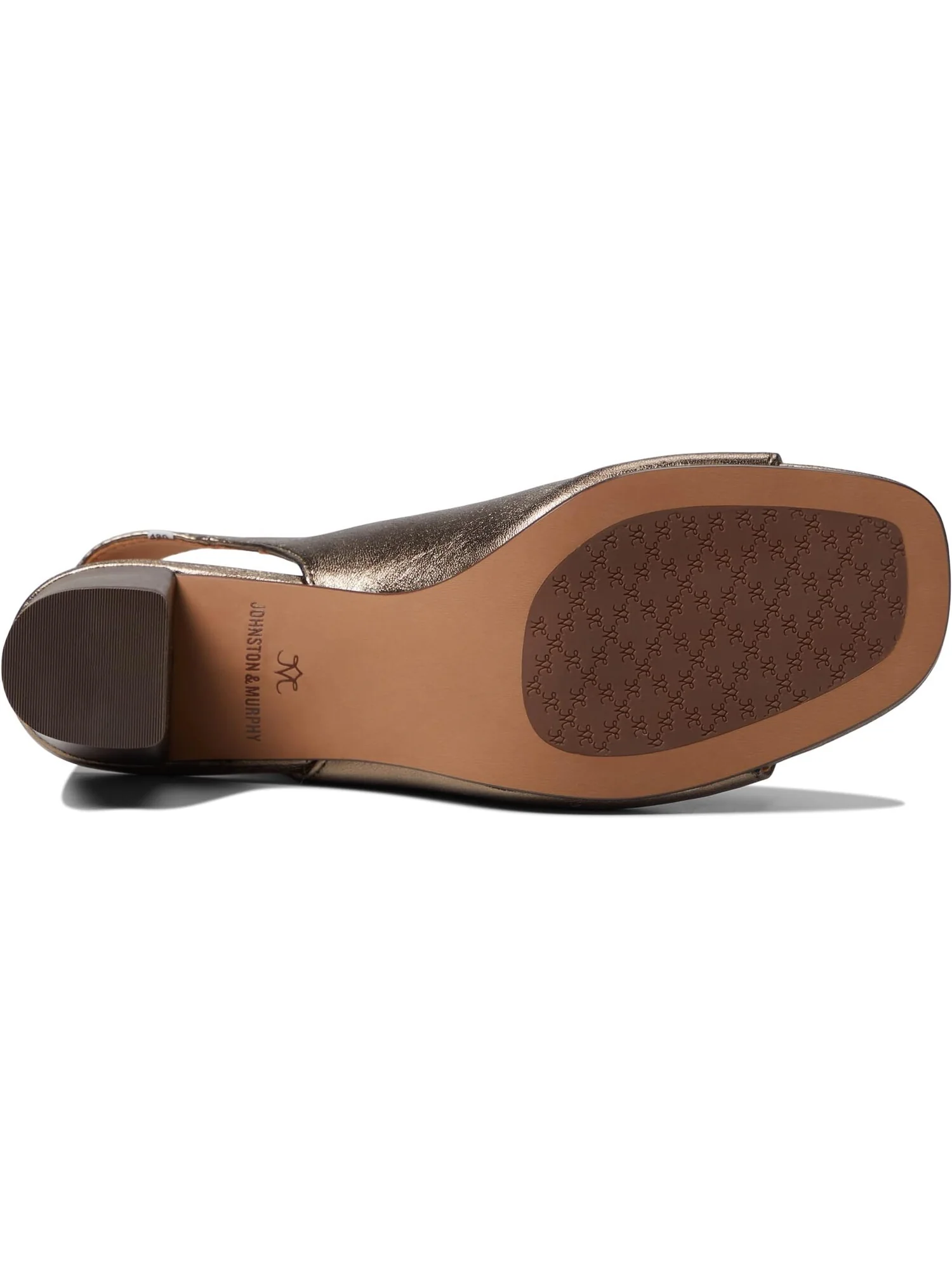Туфли Johnston & Murphy Evelyn Open Toe Bootie — изображение 2 из 4, бронзовый