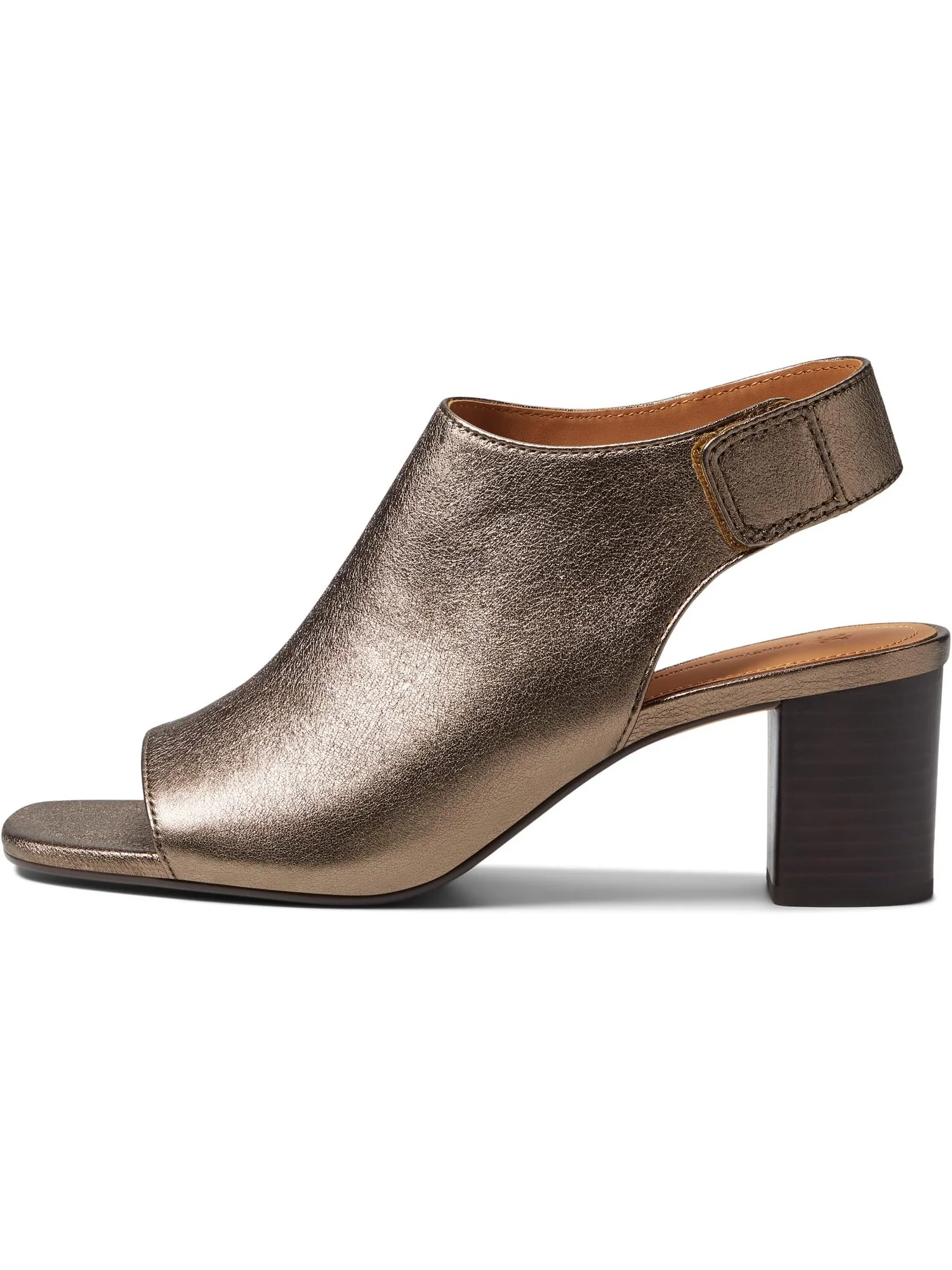 Туфли Johnston & Murphy Evelyn Open Toe Bootie — изображение 3 из 4, бронзовый
