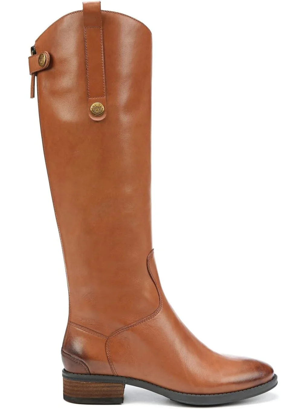Сапоги Penny 2 Wide Calf Leather Riding Boot Sam Edelman — изображение 6 из 7, цвет виски