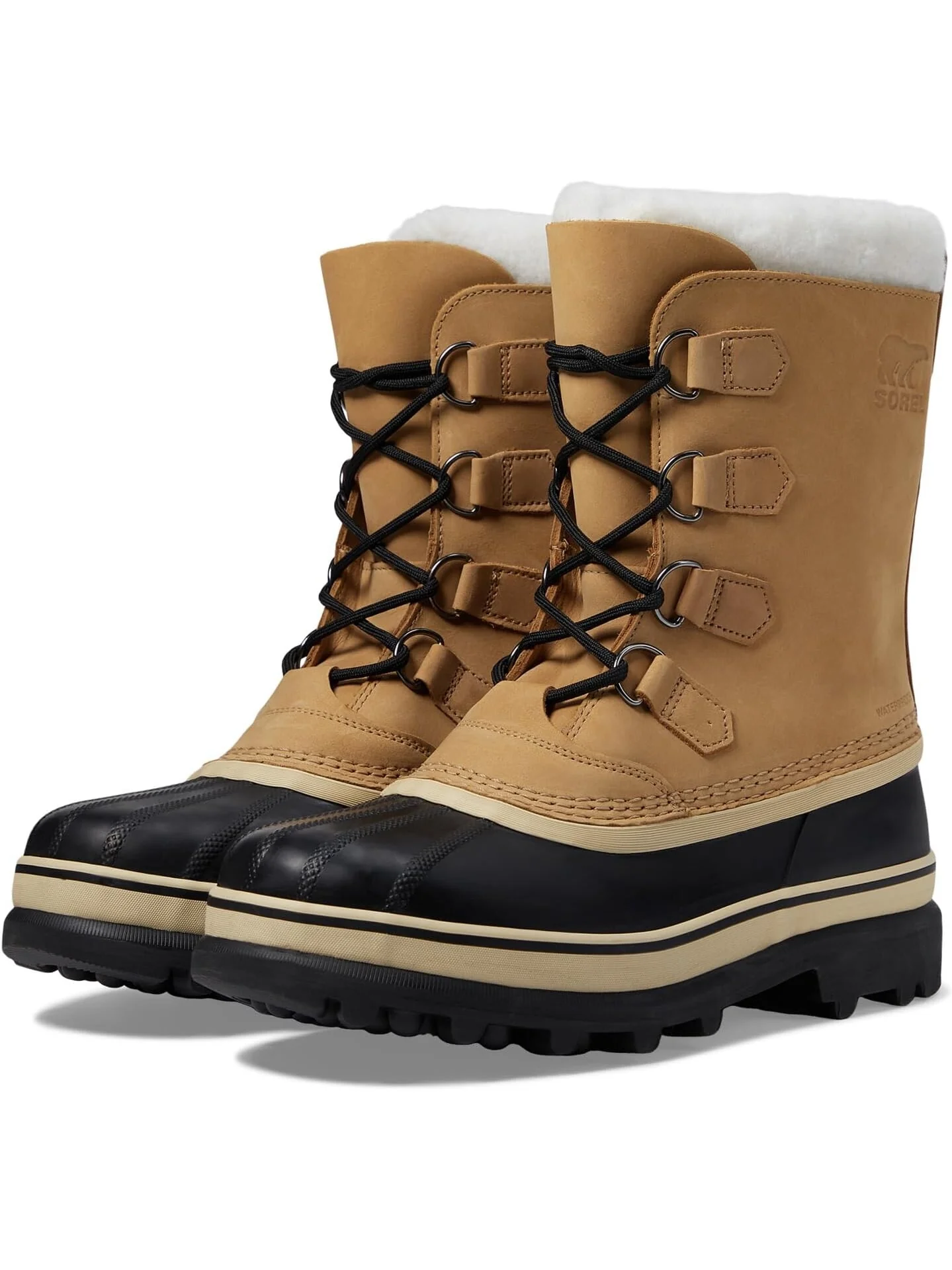 Ботинки SOREL Caribou — изображение 1 из 4, пергаментный