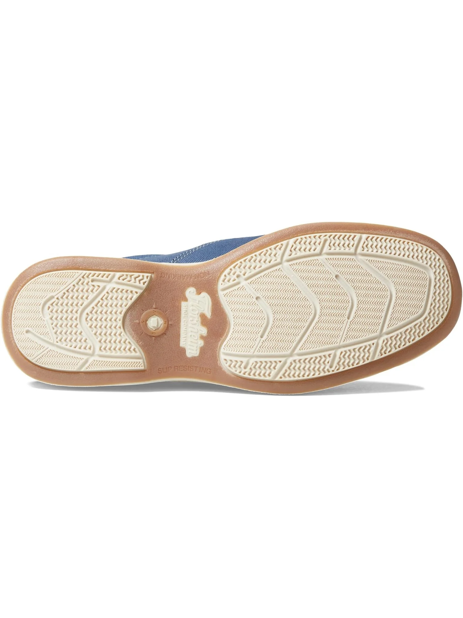 Лоферы Florsheim Lakeside Canvas Moc Toe Slip-On — изображение 3 из 4, темно-синий