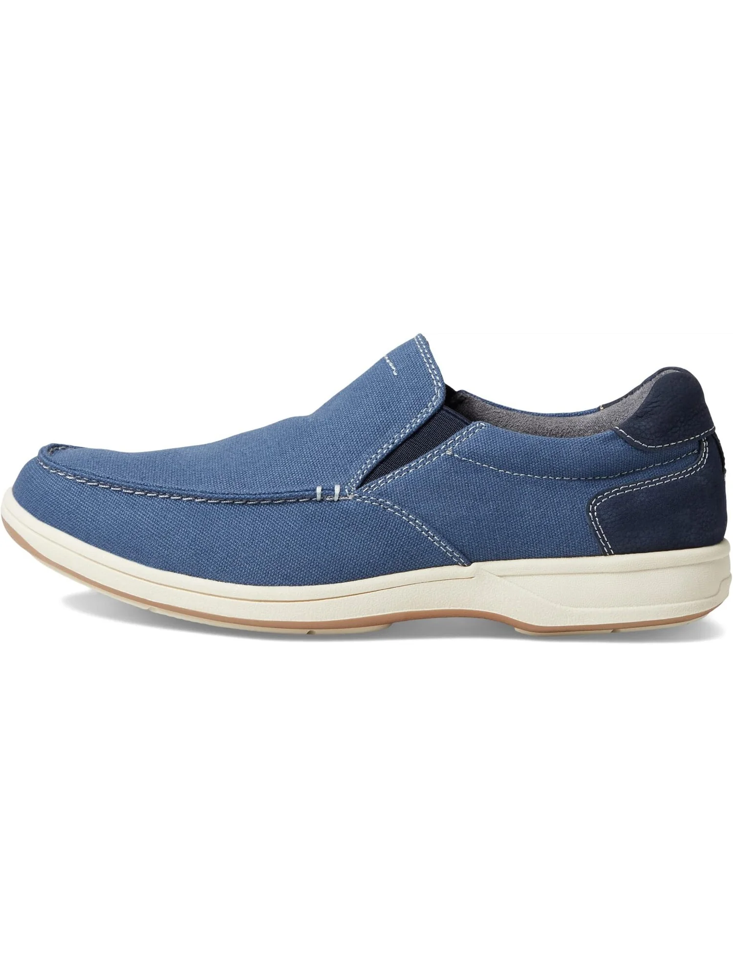 Лоферы Florsheim Lakeside Canvas Moc Toe Slip-On — изображение 4 из 4, темно-синий