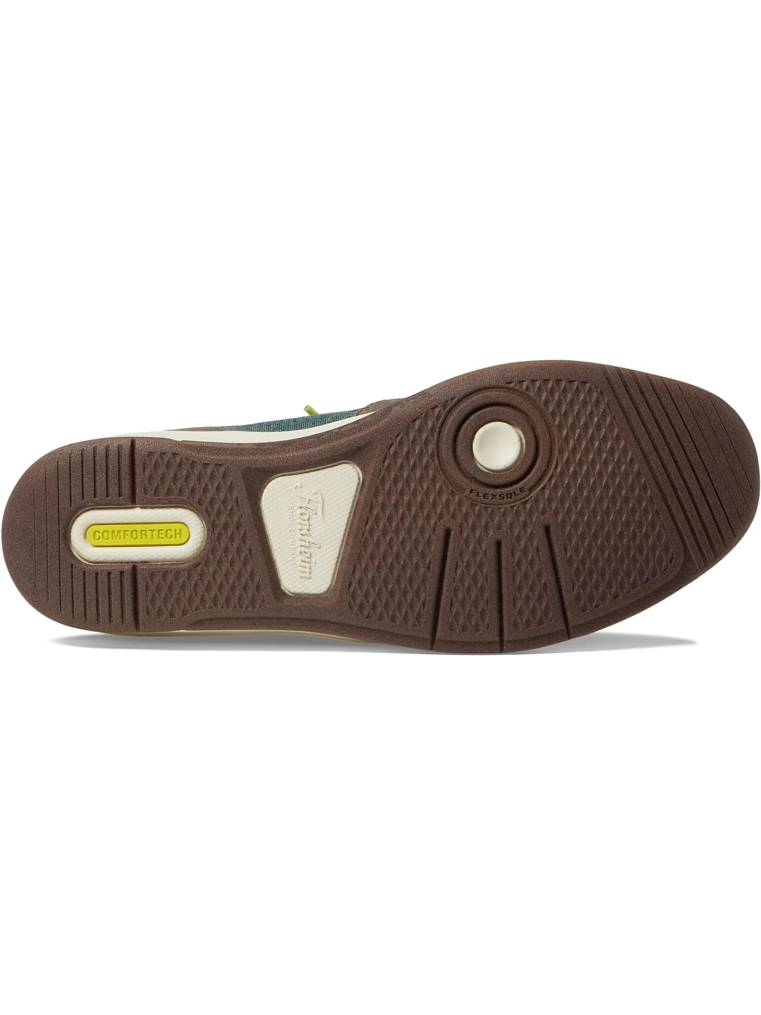 Кроссовки Florsheim Crossover Canvas Elastic Lace Slip-On Sneaker — изображение 3 из 4, зеленый