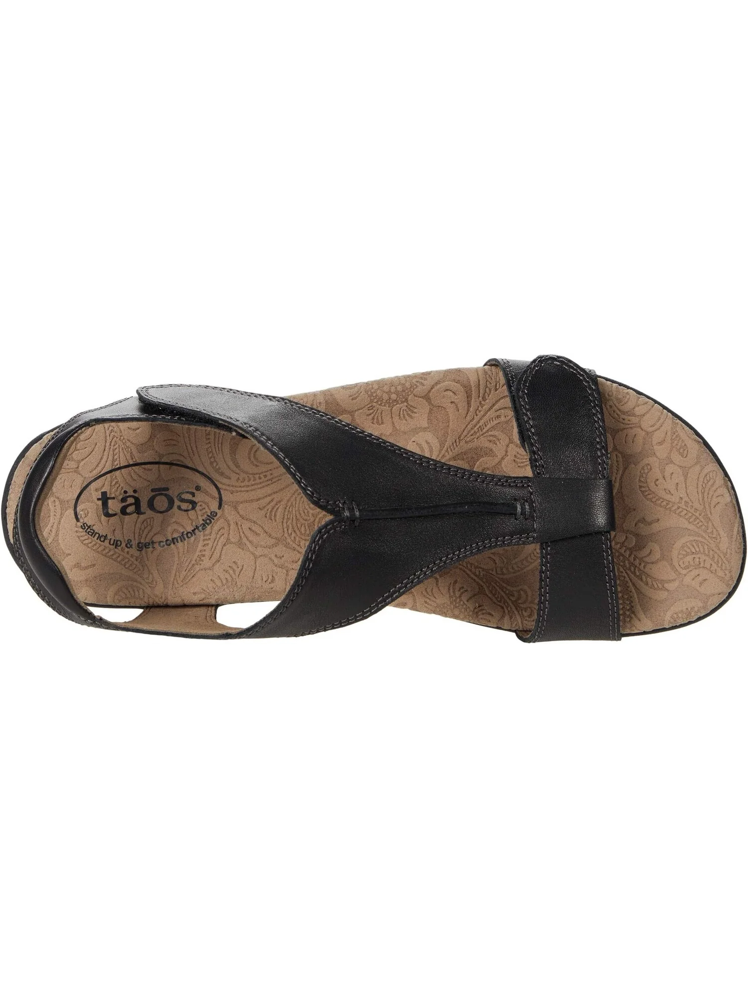 Сандалии на плоской подошве The Show Taos Footwear — изображение 2 из 6, черный