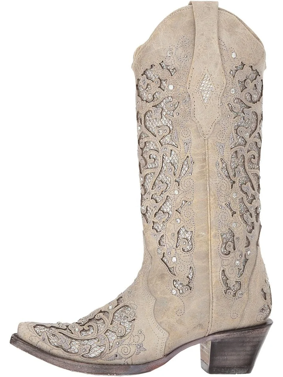 Ботинки Corral Boots A3322 — изображение 3 из 4, белый