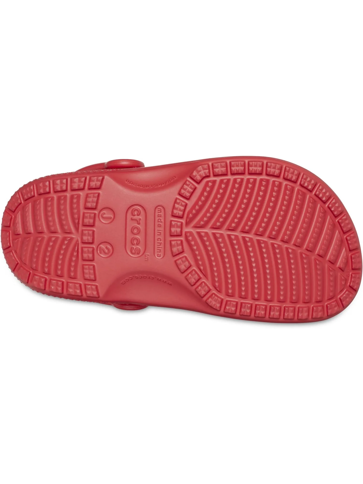 Сабо Classic Clog Crocs — изображение 3 из 5, красный